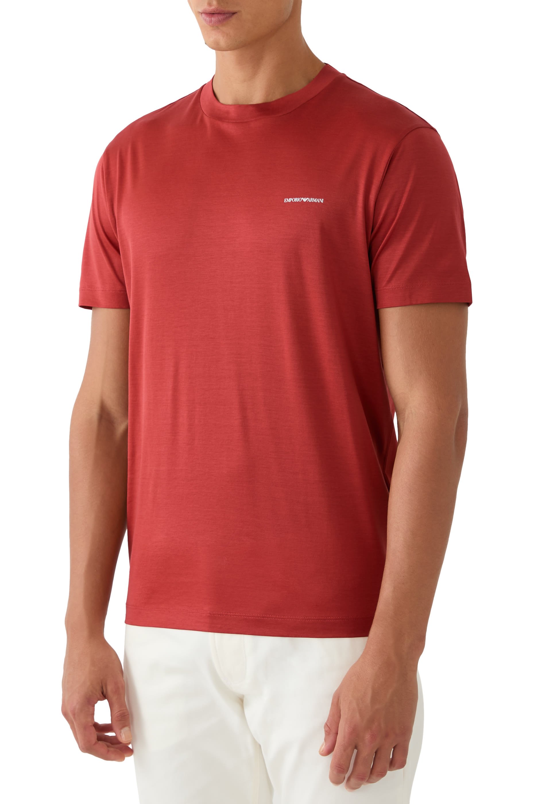 تيشيرت بشعار الماركة صغير من تشكيلة الأساسية