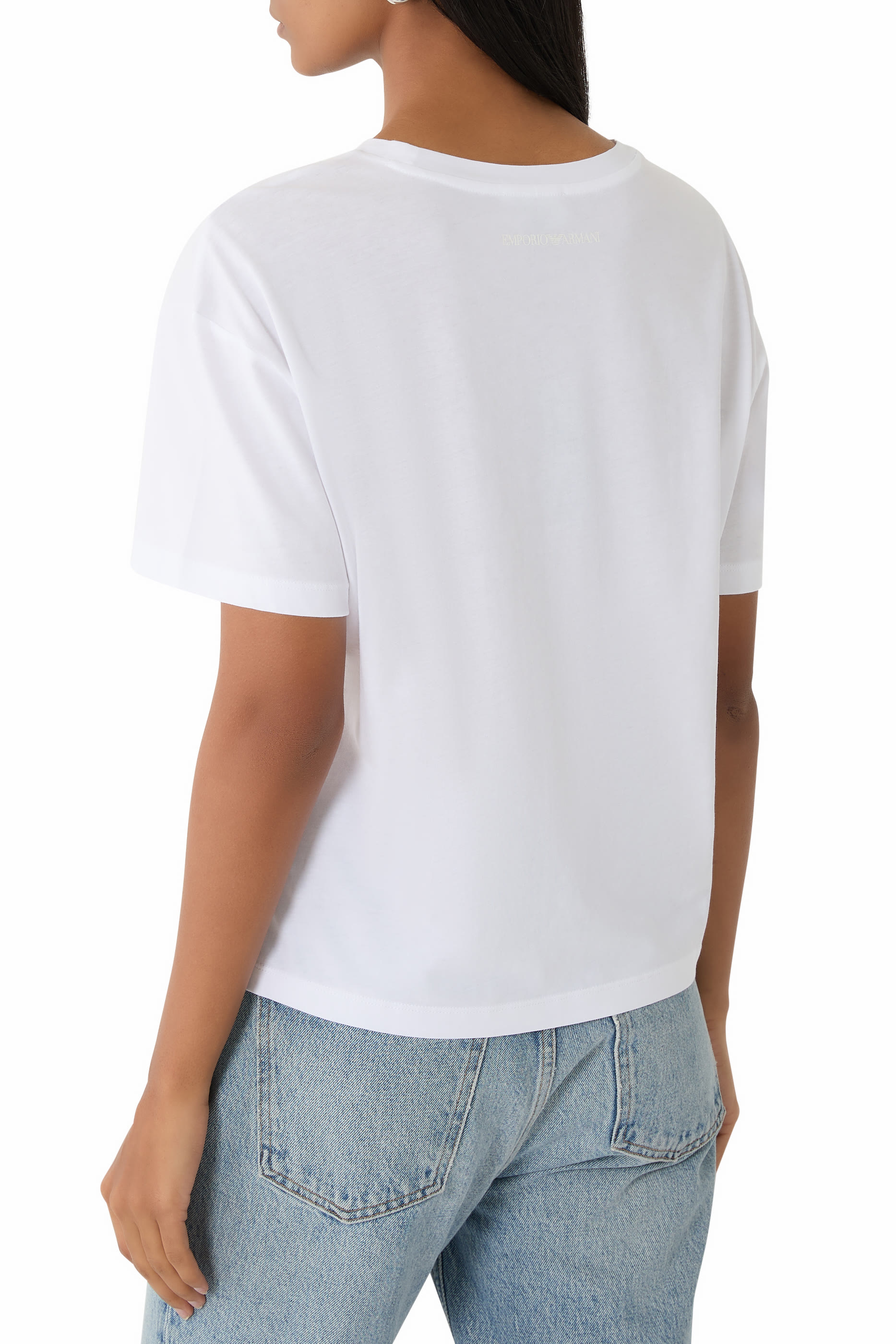 تيشيرت ايه اس في بشعار الماركة جيرسيه خفيف الوزن