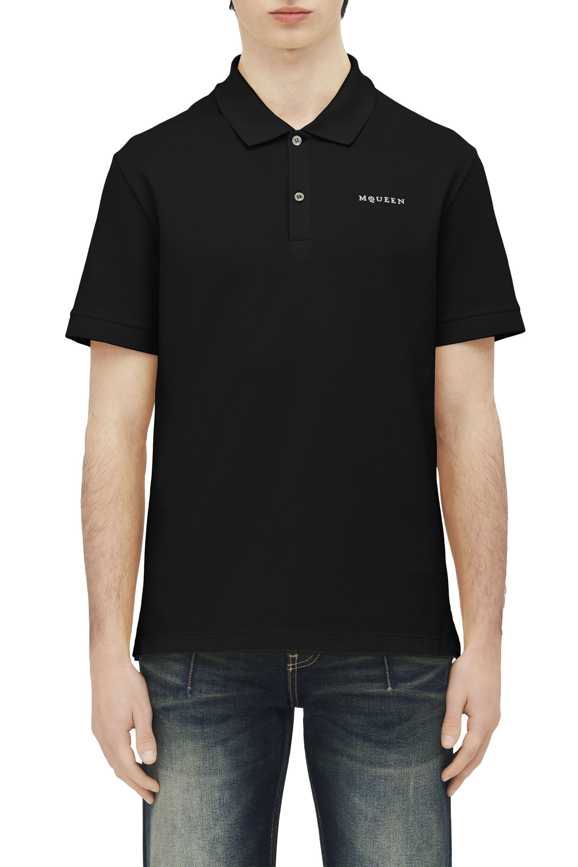 Embroidered Logo Polo