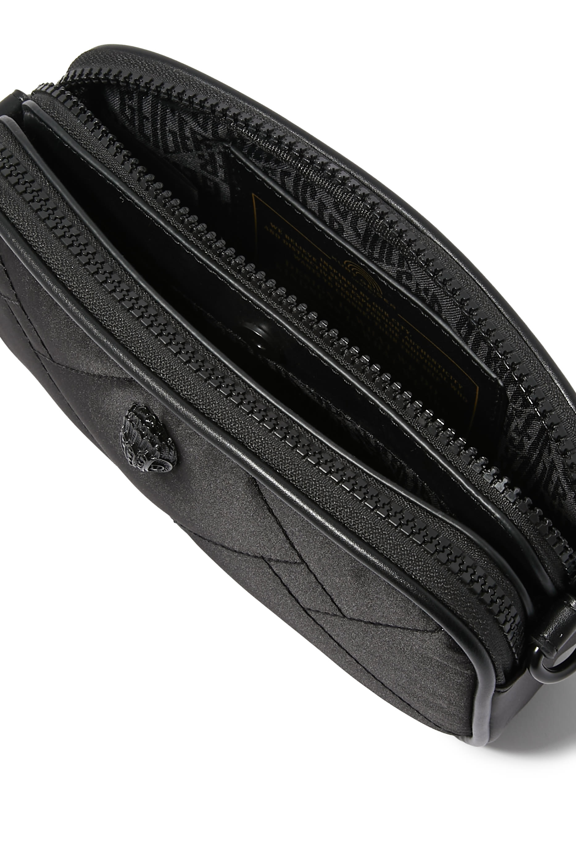 حقيبة كاميرا صغيرة بسحاب خامة معاد تدويرها