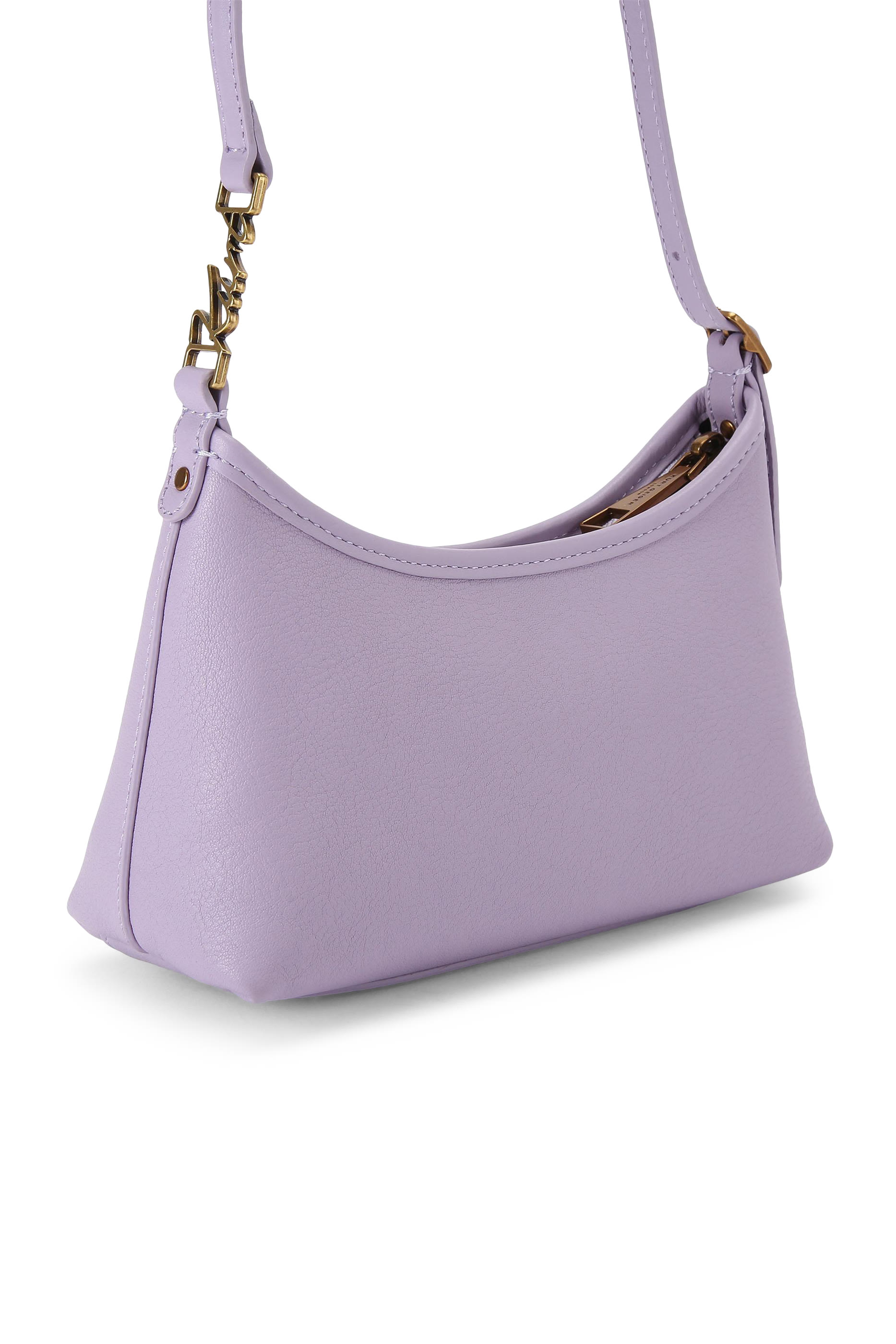 حقيبة بحمالة وشعار الماركة