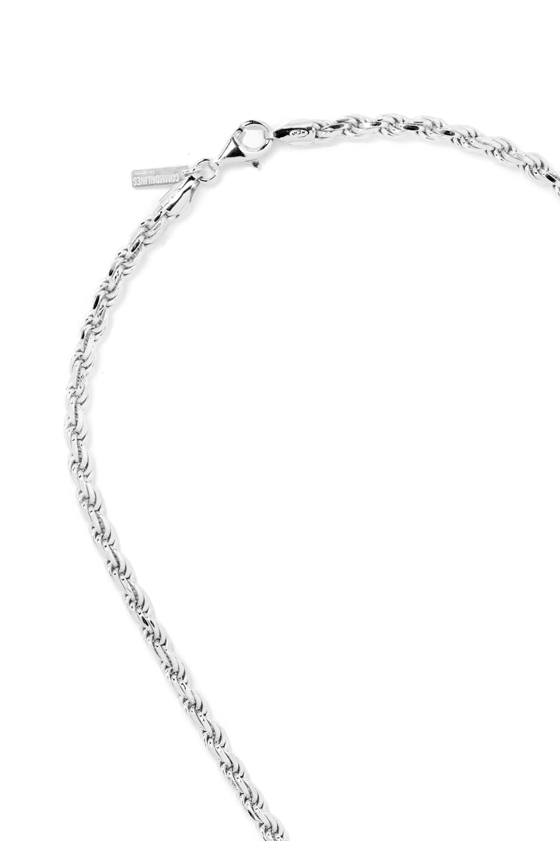 قلادة بتصميم سلسلة بشكل حبل