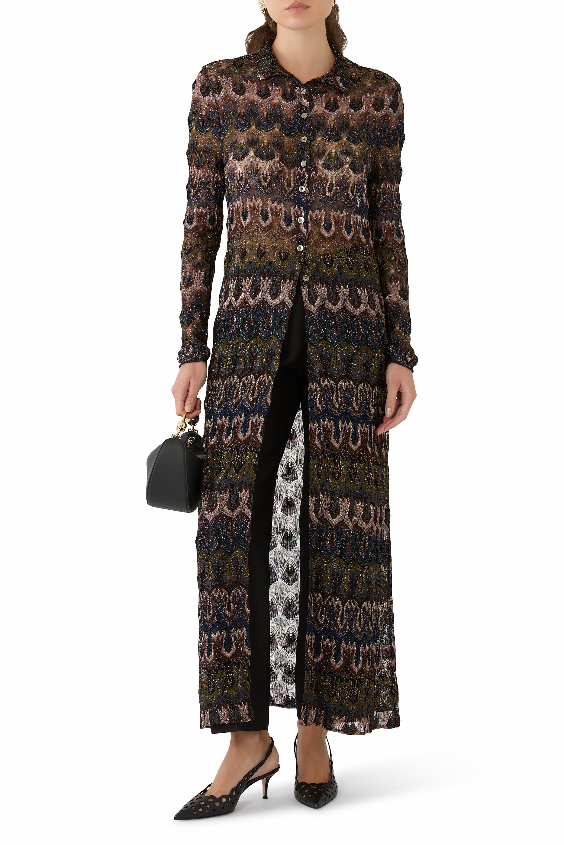 حذاء 55 بفتحات وسير خلفي