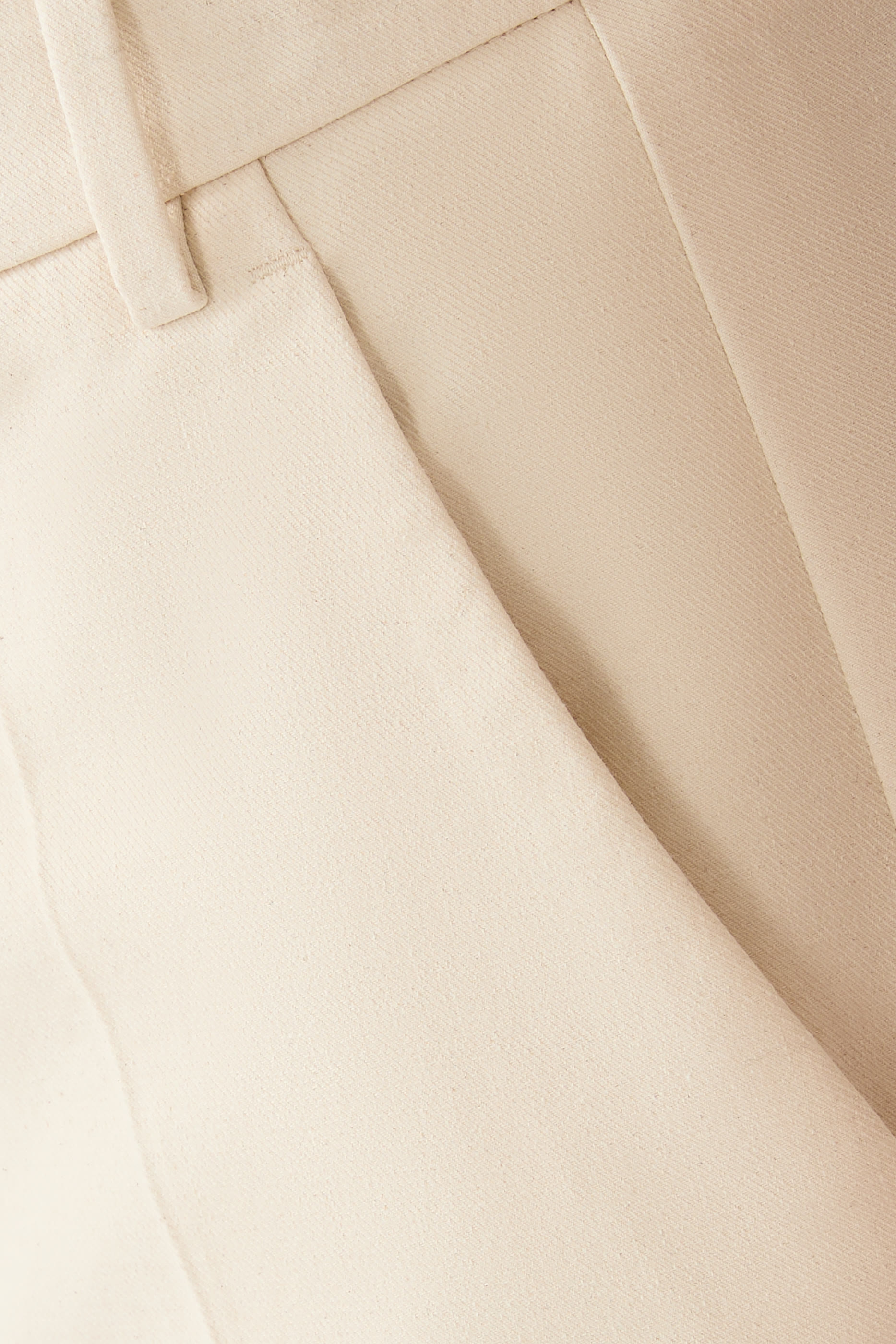 بنطال بأساور قماش قنب قطني