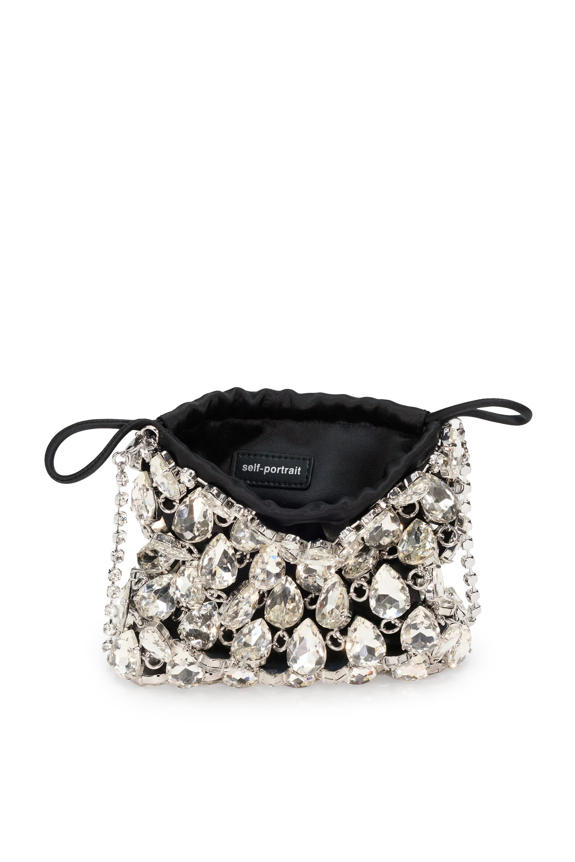 حقيبة شاينميل صغيرة مرصعة بكريستال