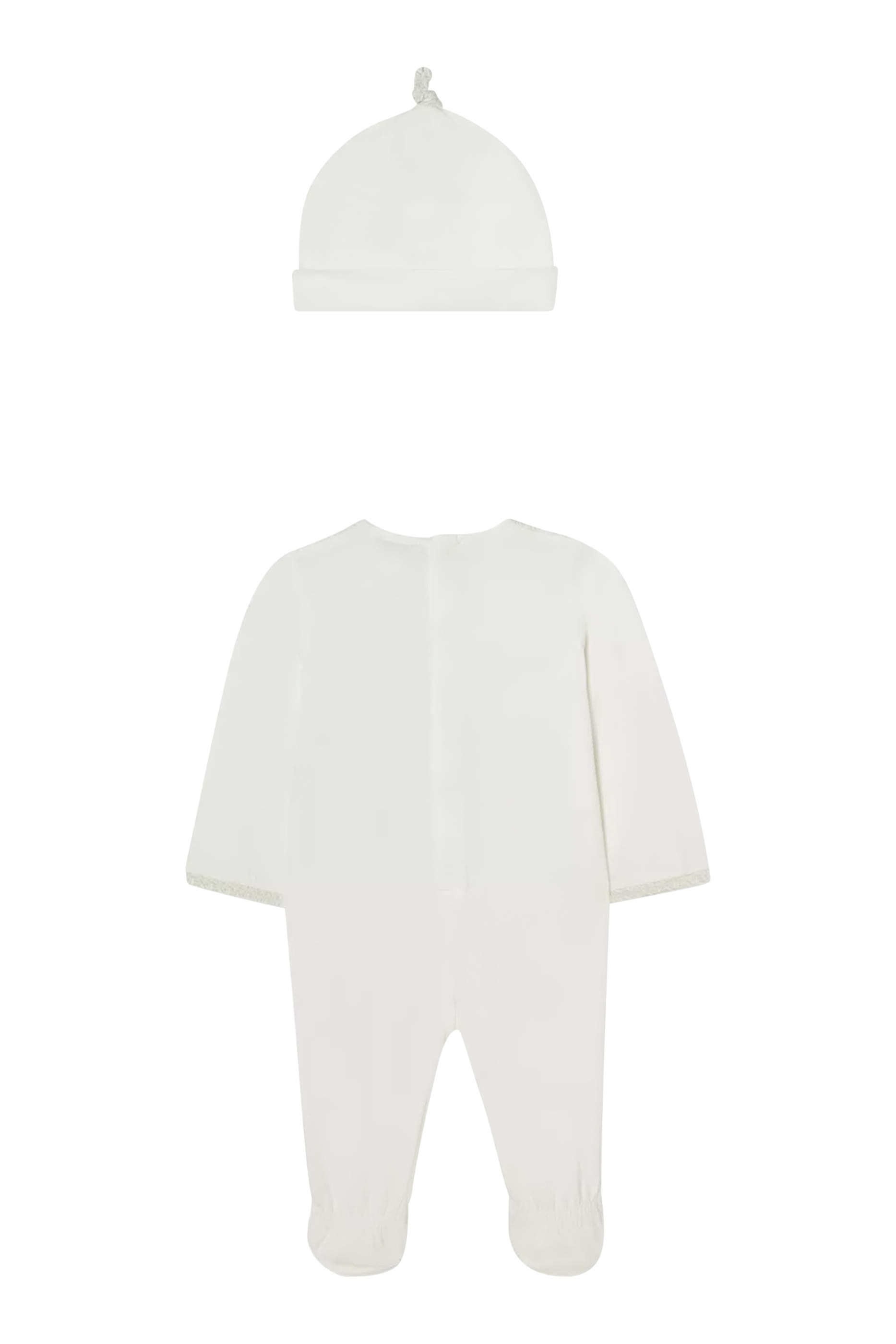 طقم جمبسوت بشعار الماركة للأطفال