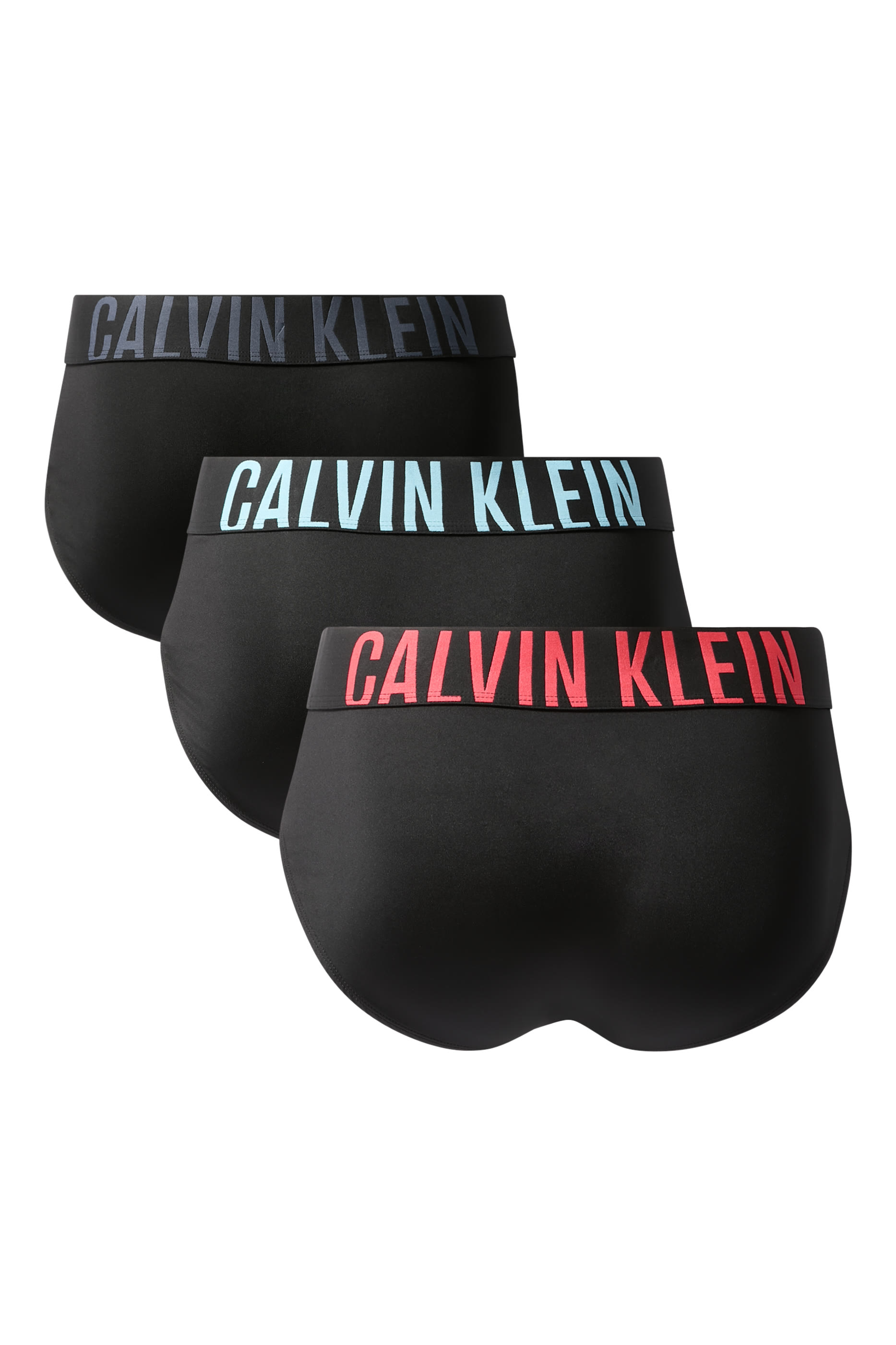 طقم سروال داخلي إنتنس باور بخصر منخفض، 3 قطع