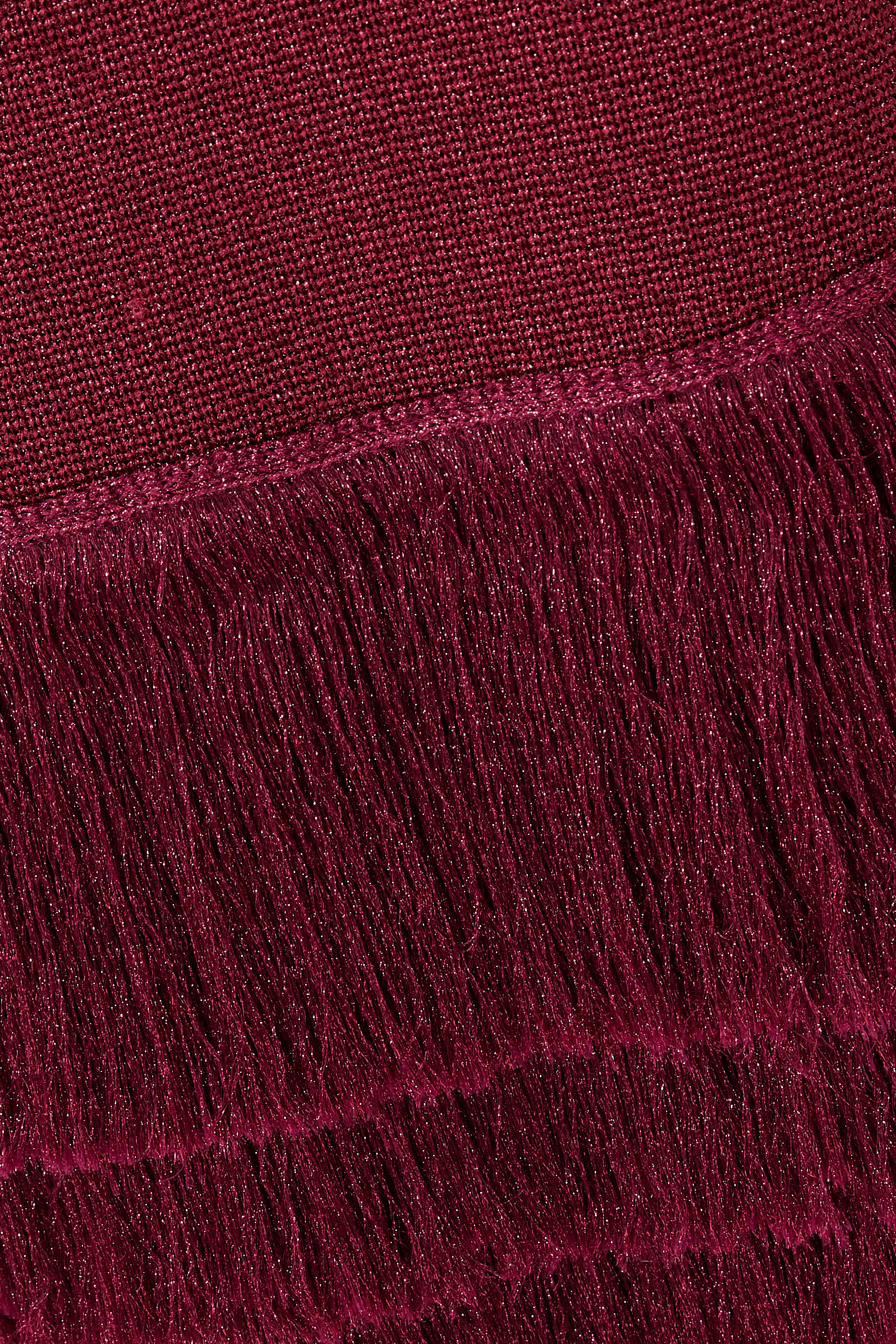 فستان بريز منسوج متوسط الطول