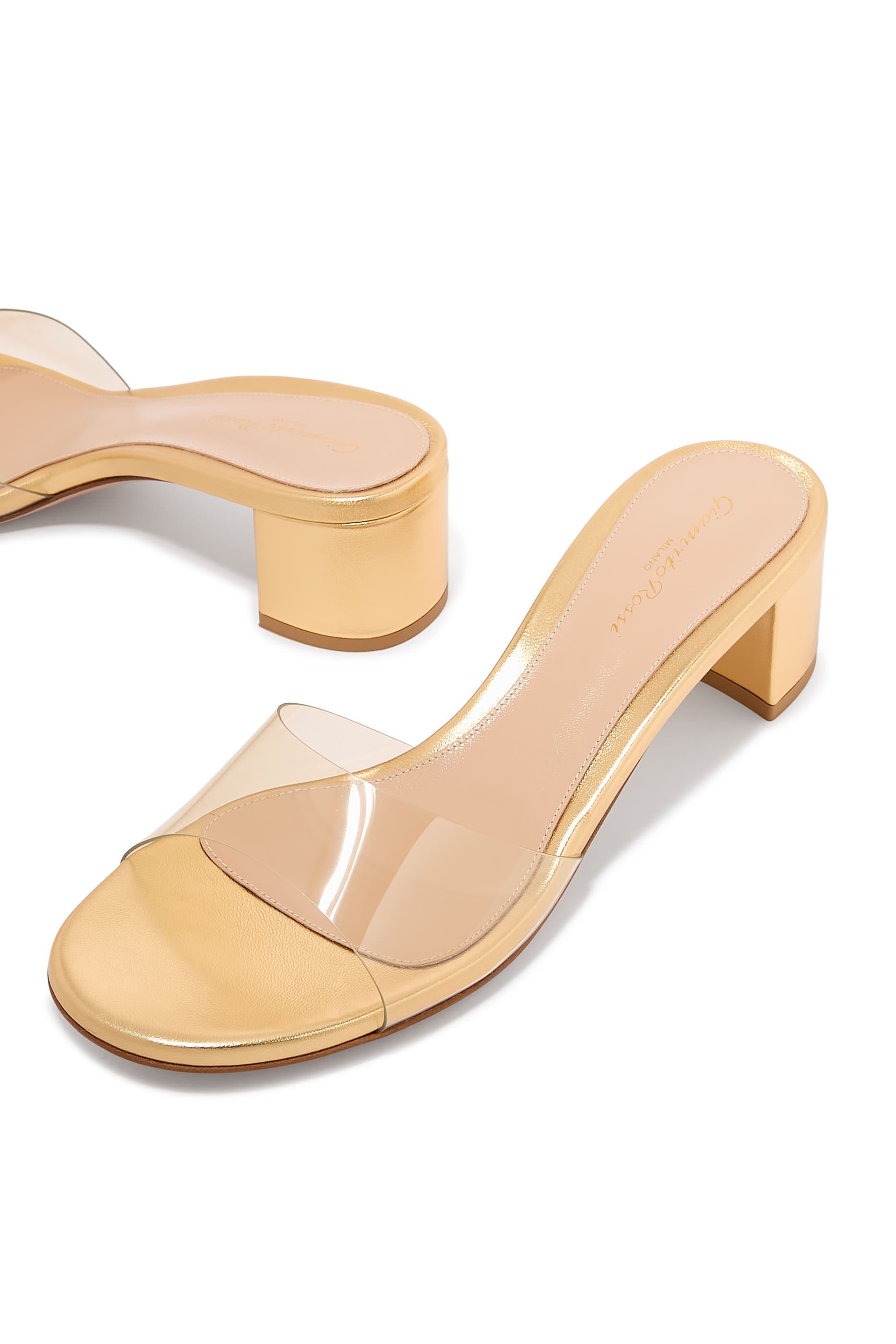 حذاء 45 مفتوح من الخلف بمقدمة مستديرة