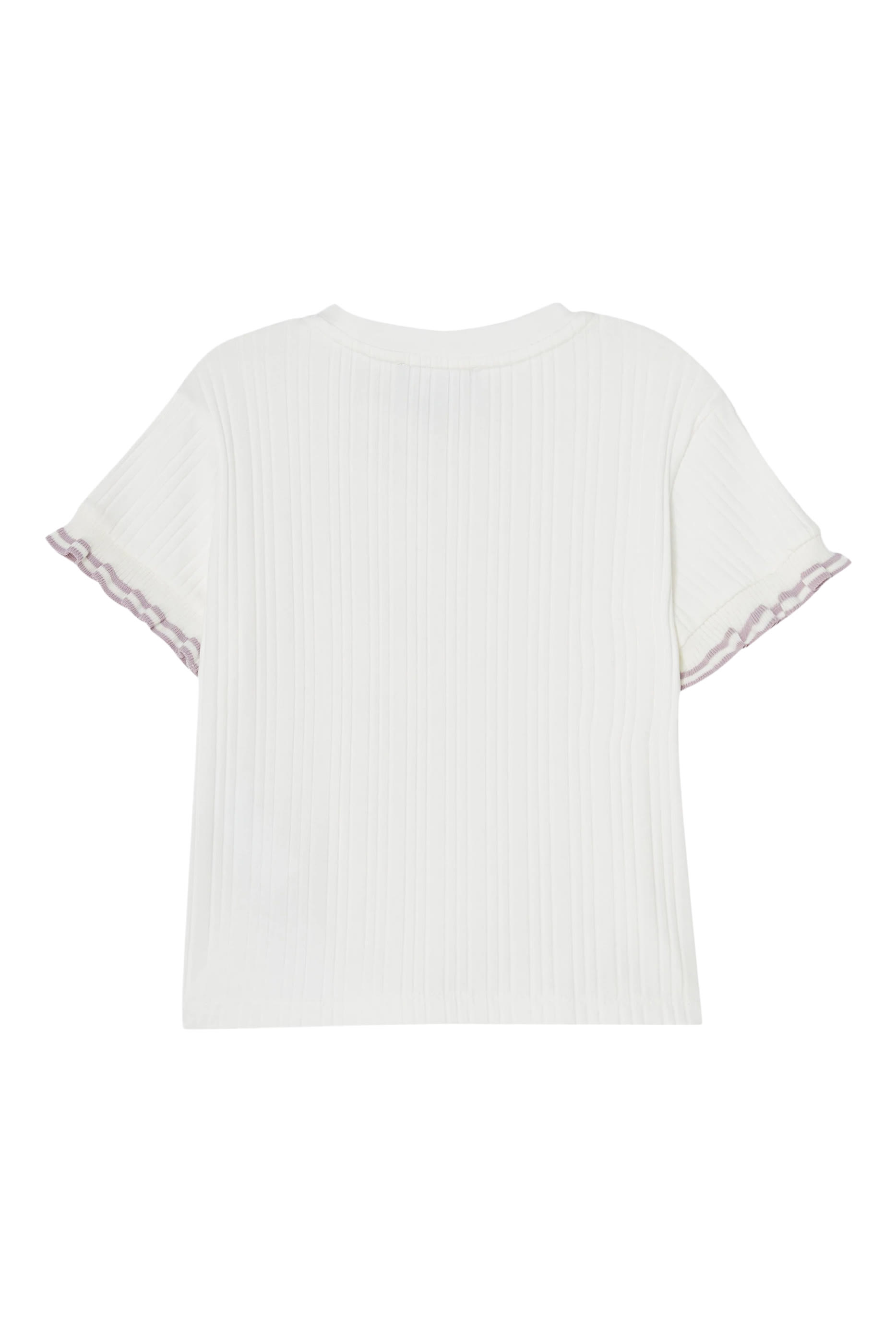 سترة نسيج مضلع بشعار الماركة للأطفال