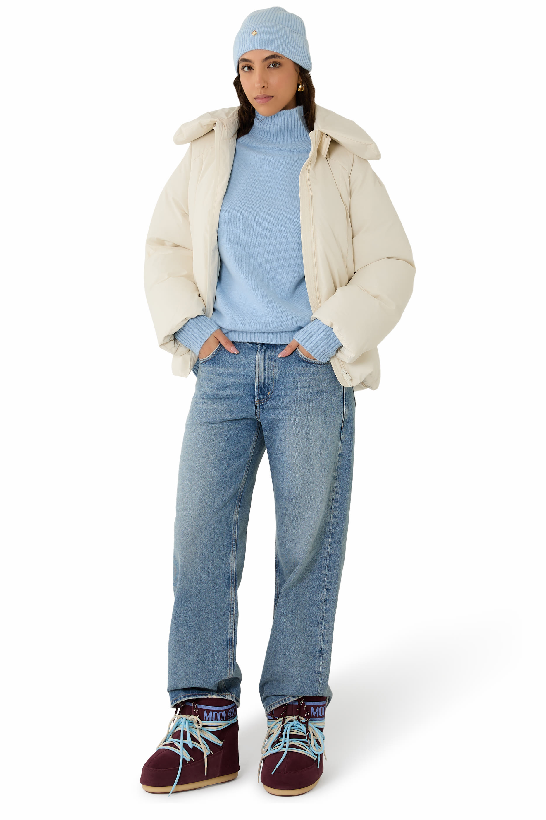 جاكيت فيكي بتصميم مبطن