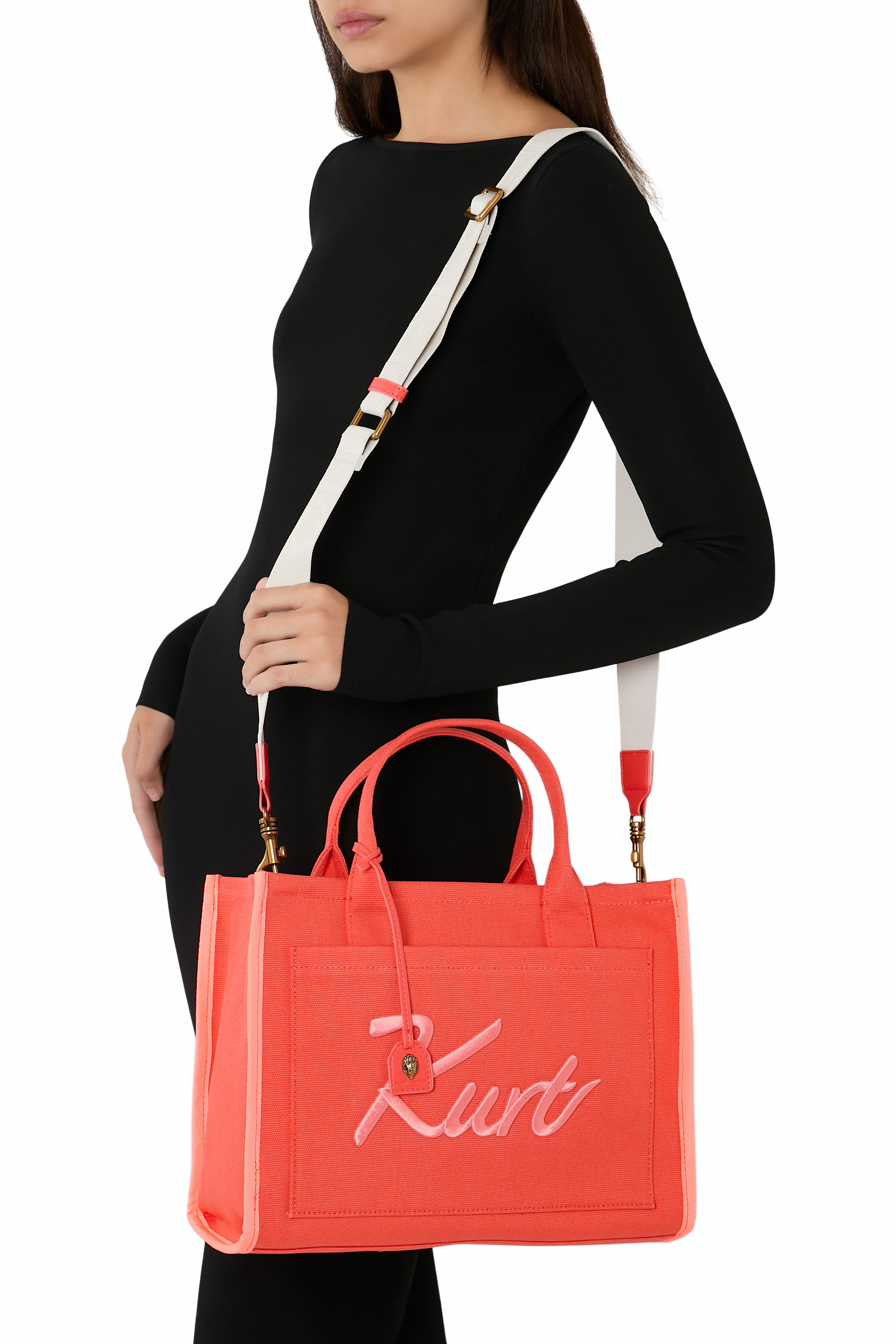 حقيبة يد بنقشة كيرت