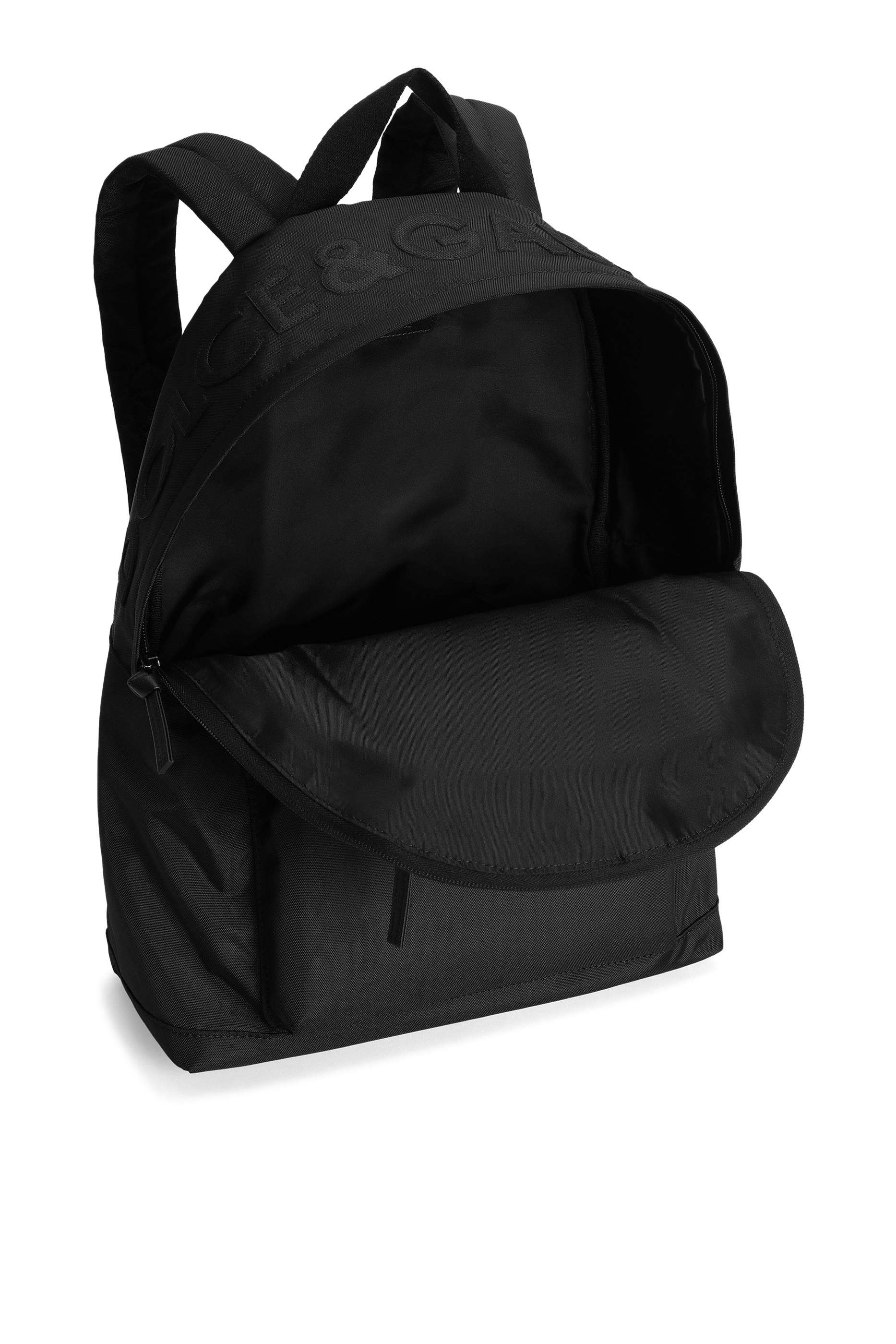 حقيبة ظهر بسحاب وشعار الماركة المطرز للأطفال