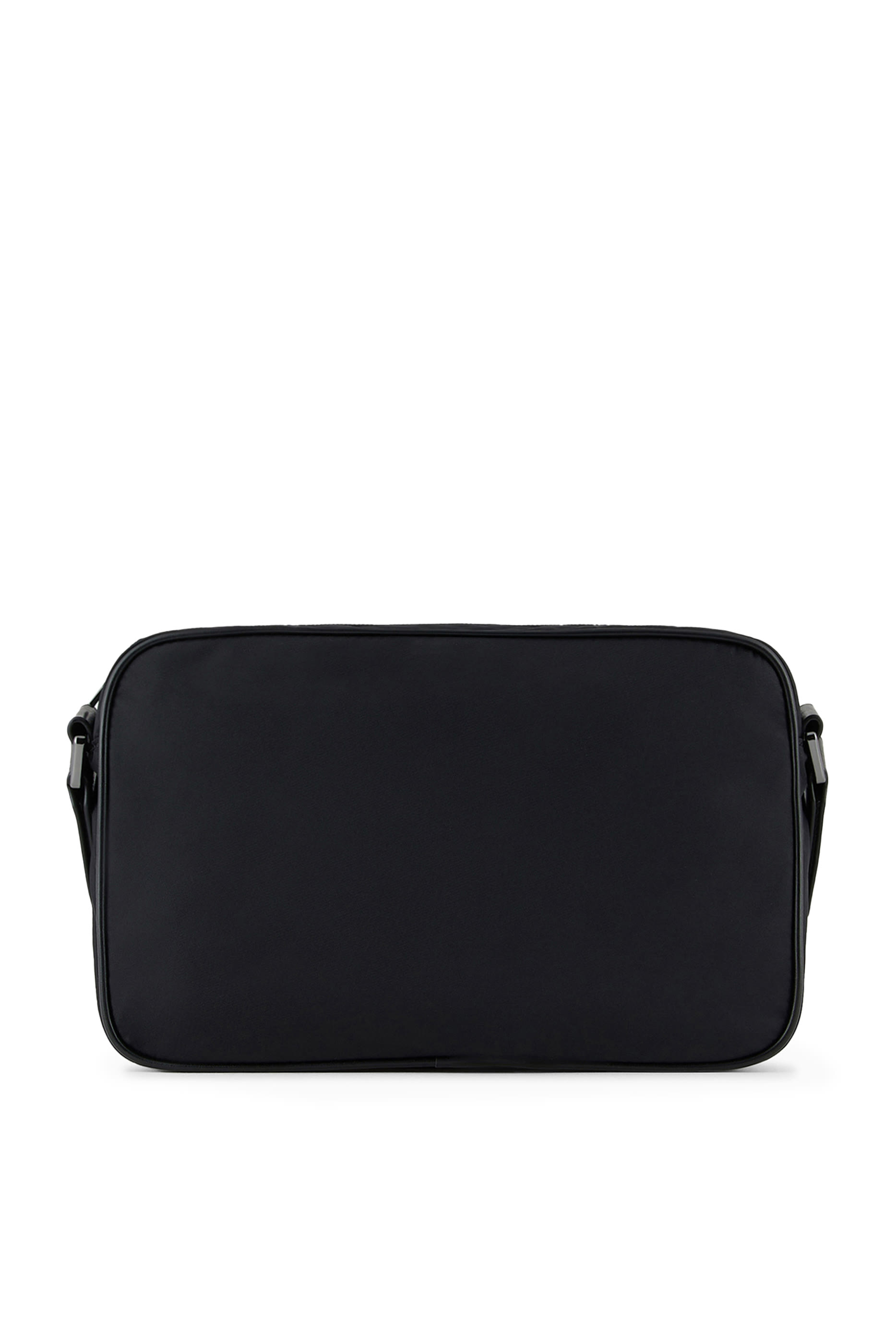 حقيبة كروس بشعار الماركة نايلون معاد تدويره