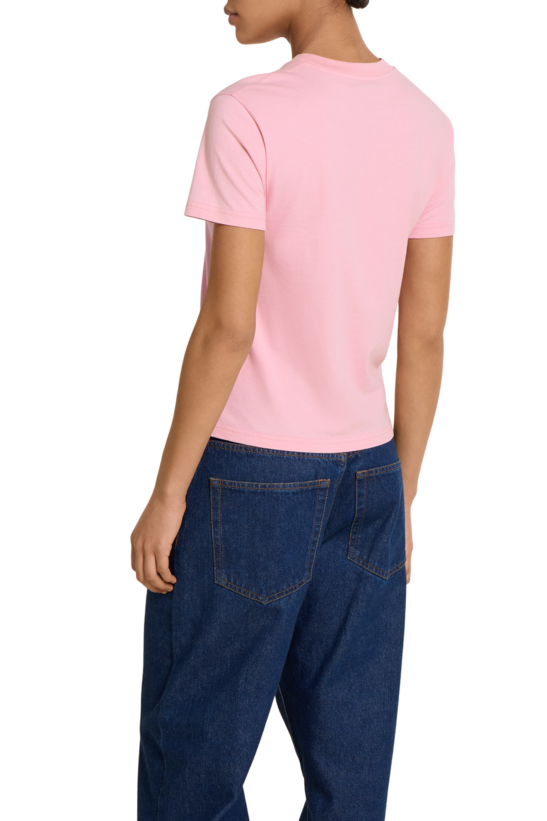 Logo Print Cotton Jersey T-Shirt 