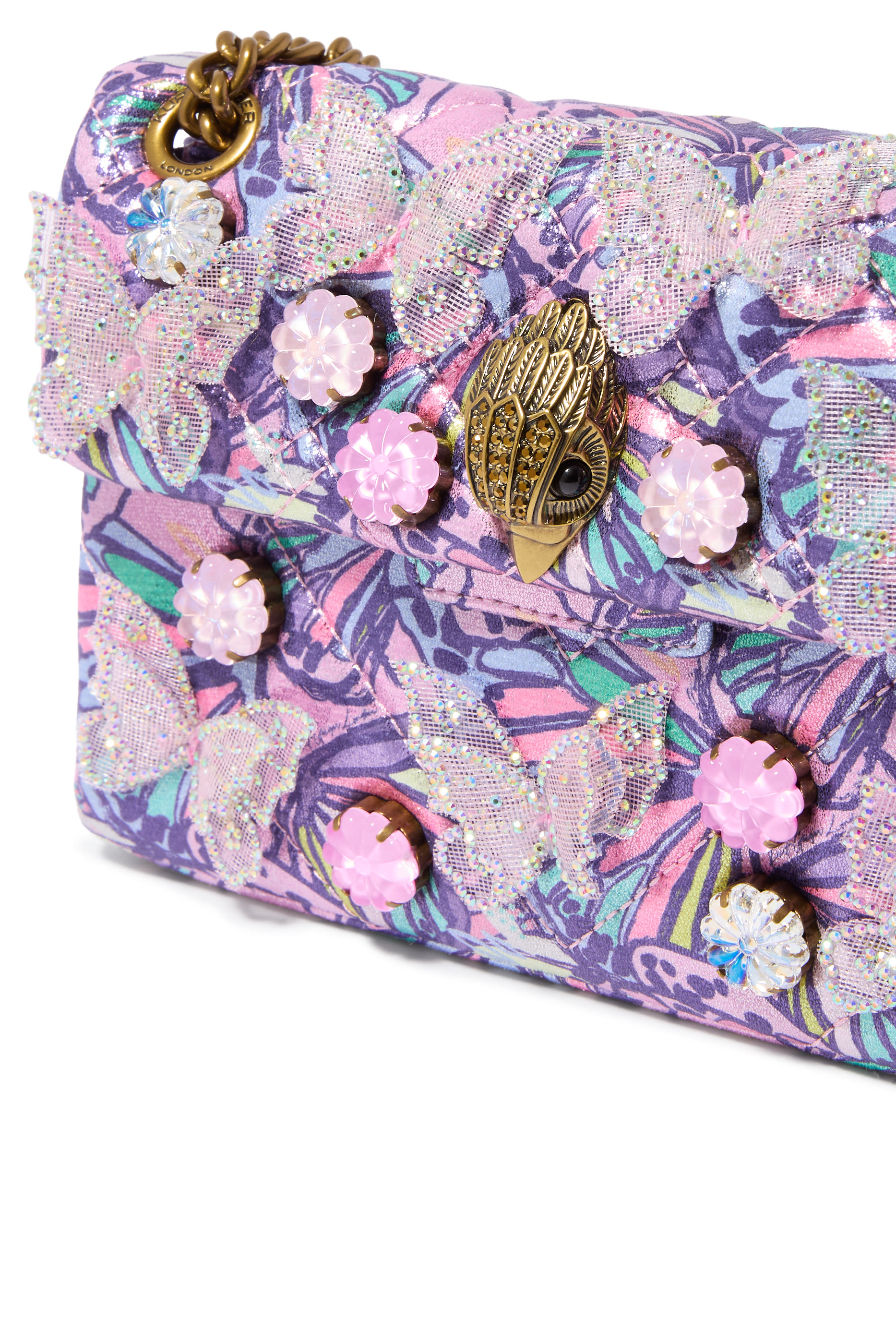 حقيبة كنسينغتون صغيرة بفراشات