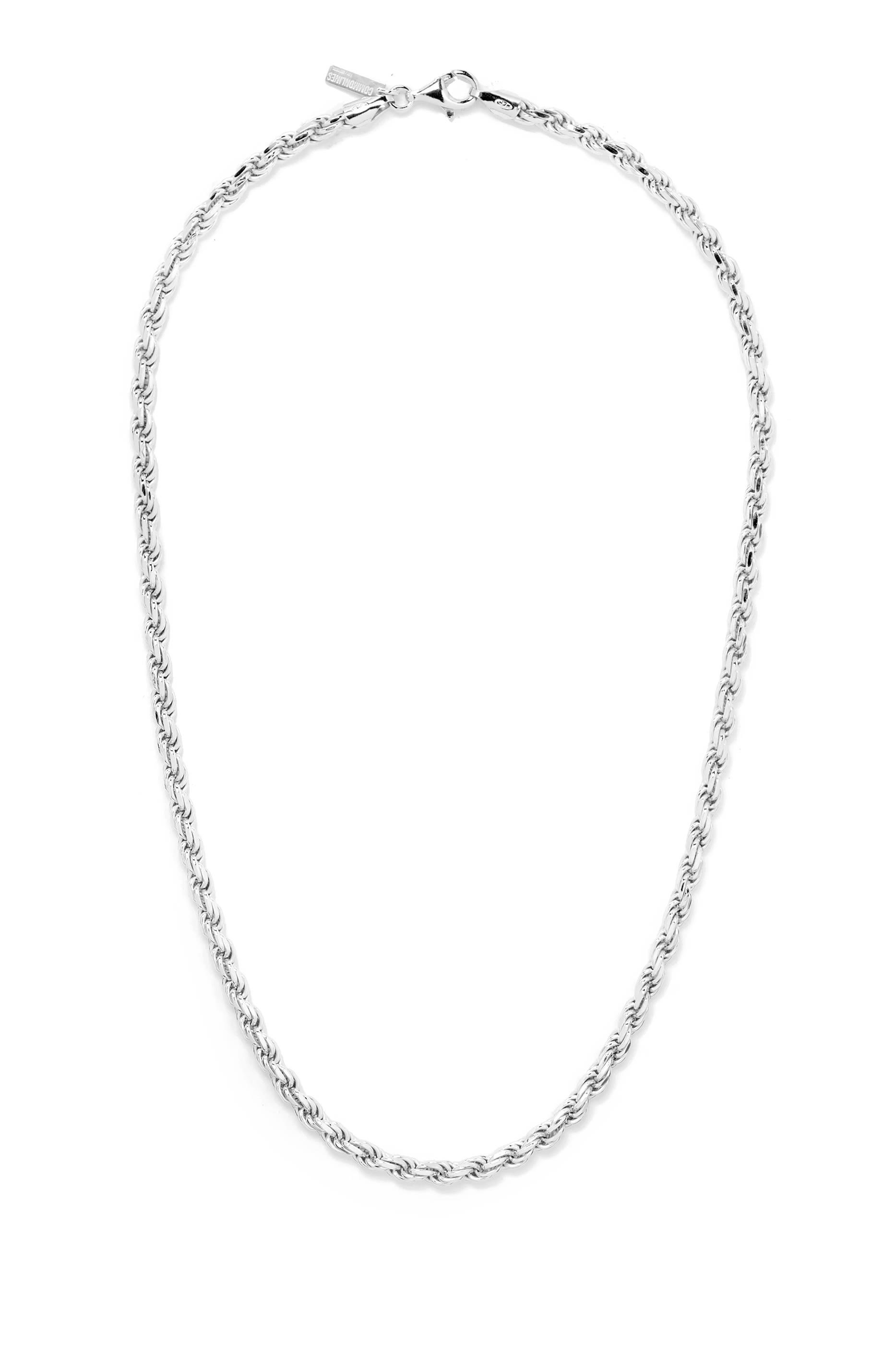 قلادة بتصميم سلسلة بشكل حبل