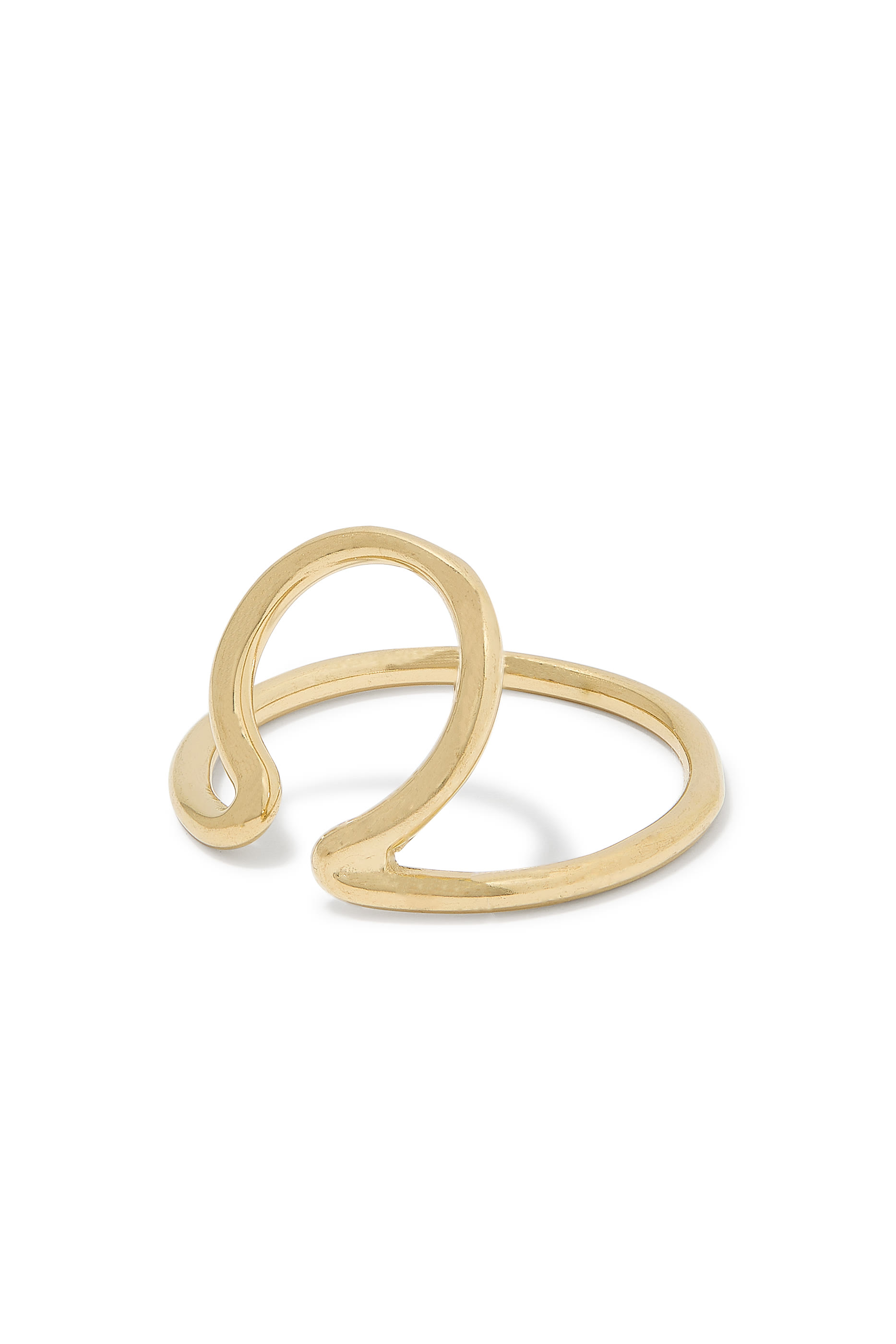 أقراط لو، ستانلس ستيل مطلي بالذهب