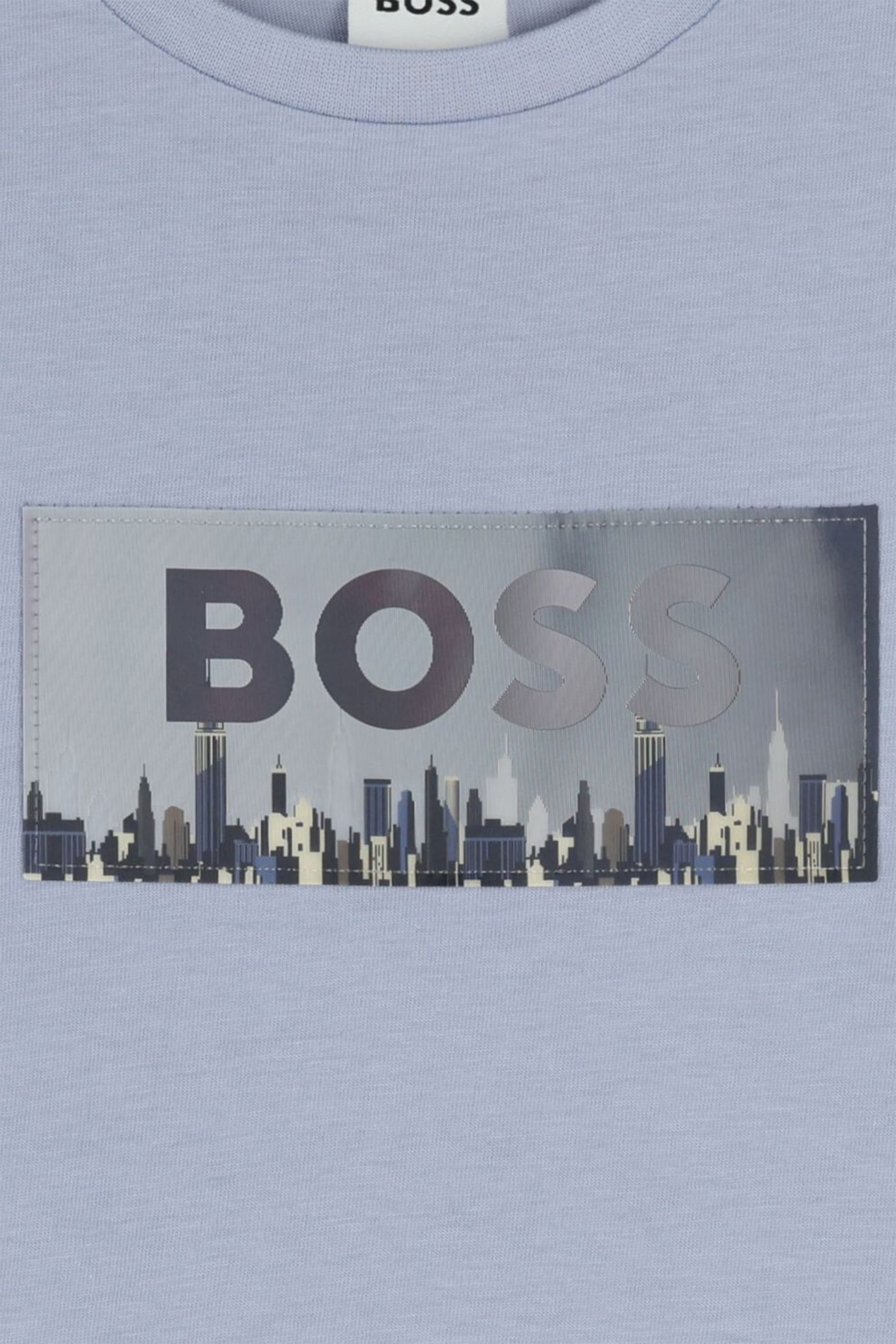 تيشيرت بشعار الماركة للاطفال