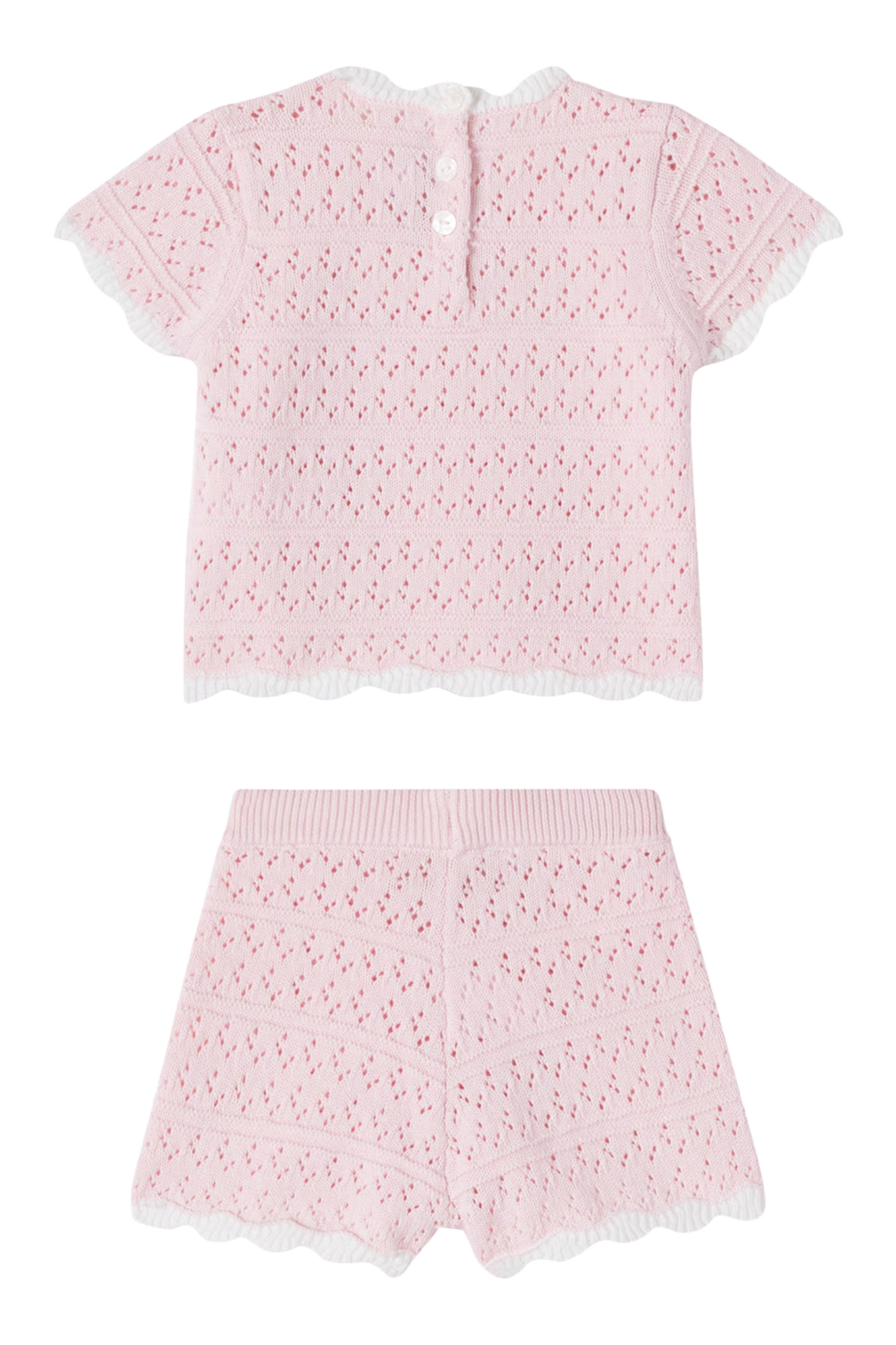 طقم بنقشة أزهار، قطعتين للأطفال