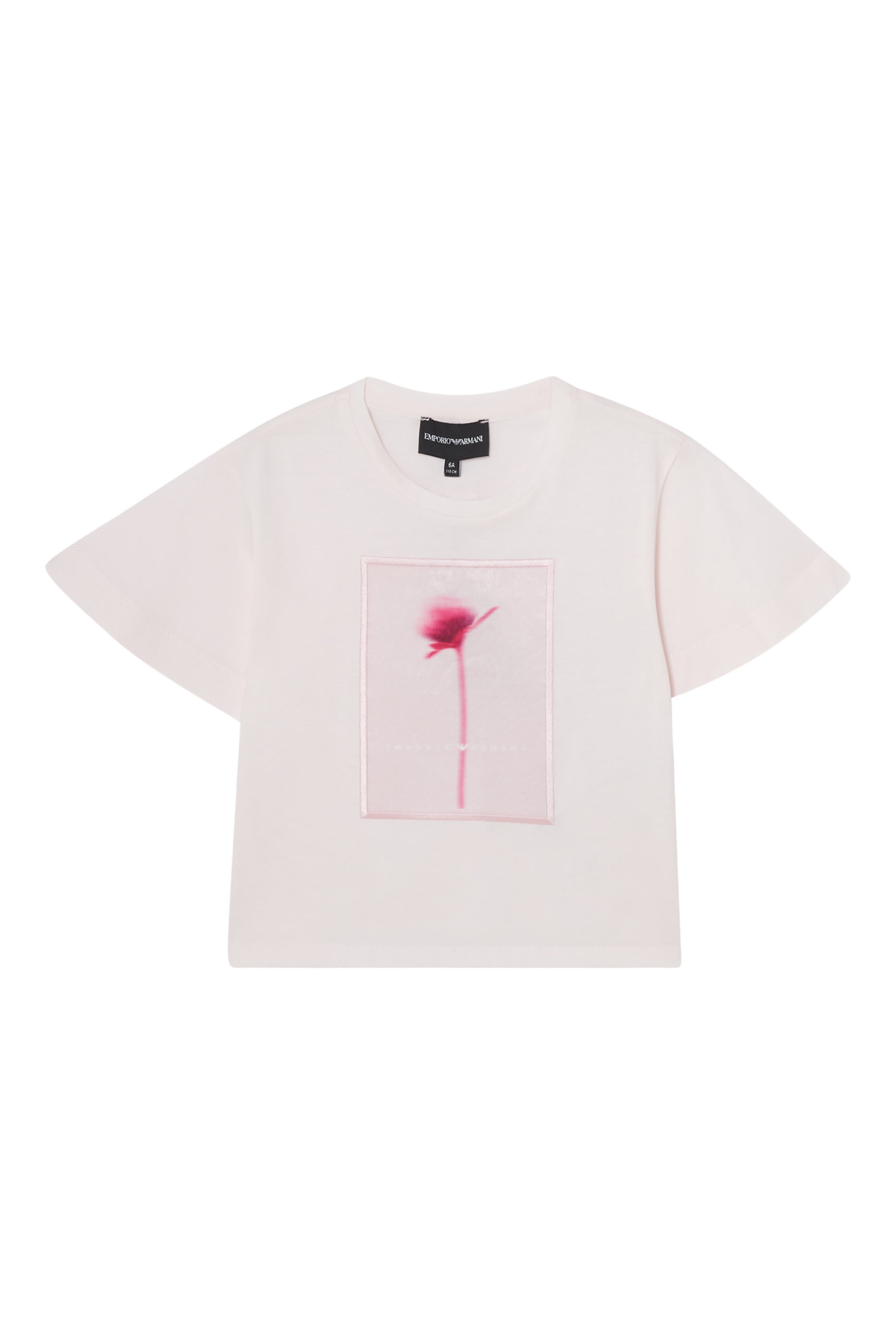 تيشيرت بطبعة أزهار للأطفال