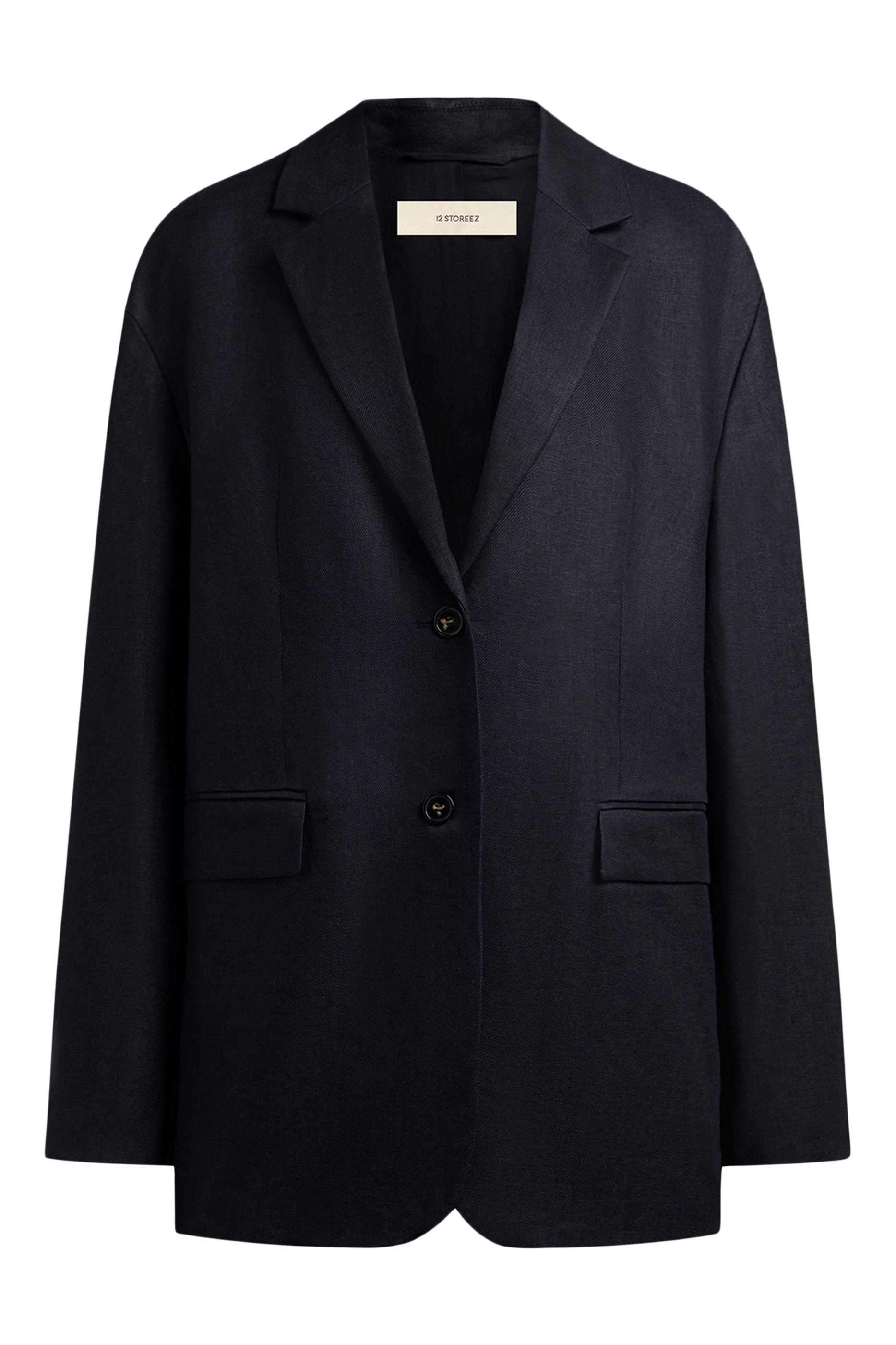 بليزر بقصة منتظمة كتان