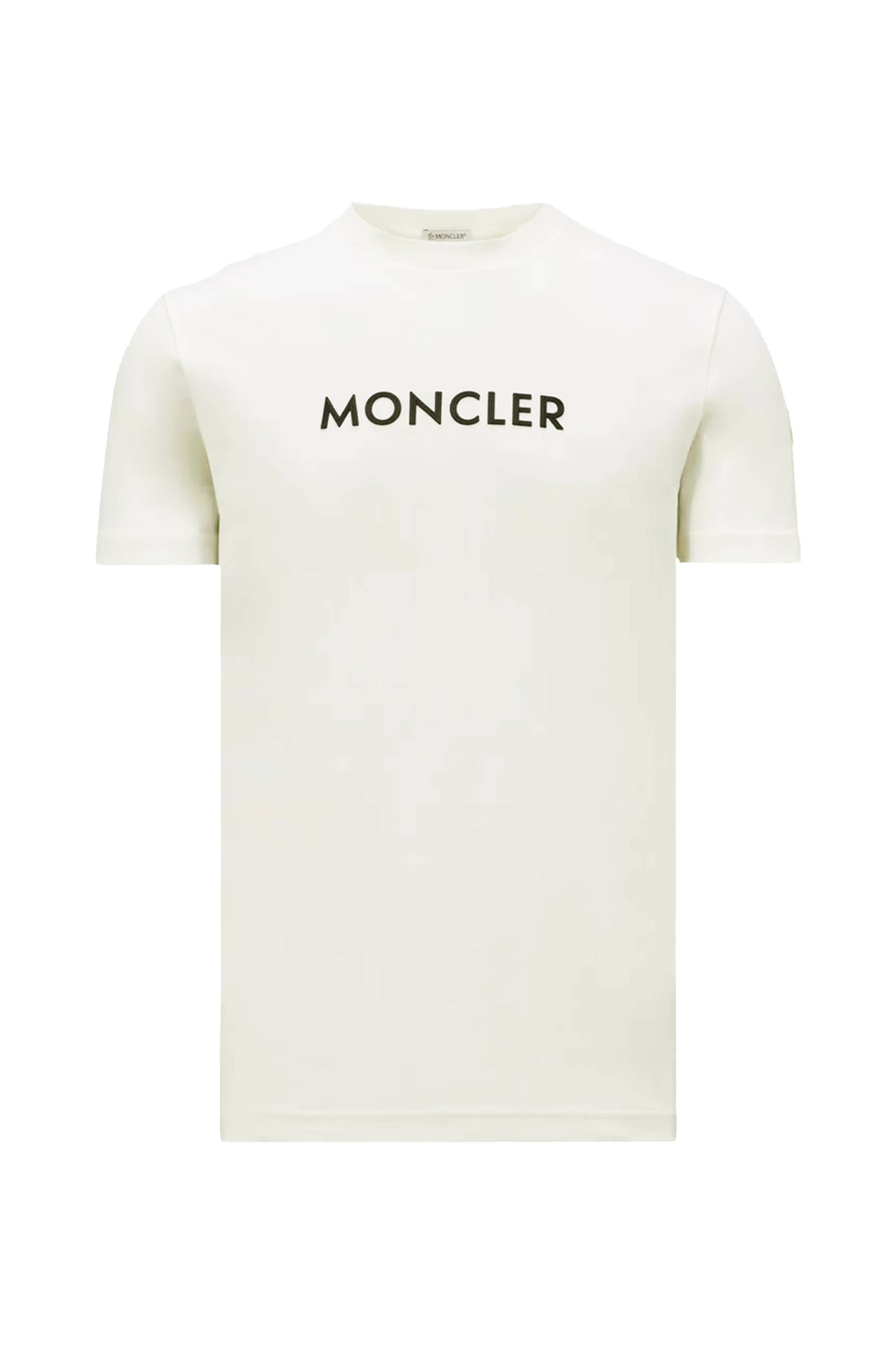 تيشيرت بأكمام قصيرة وشعار الماركة