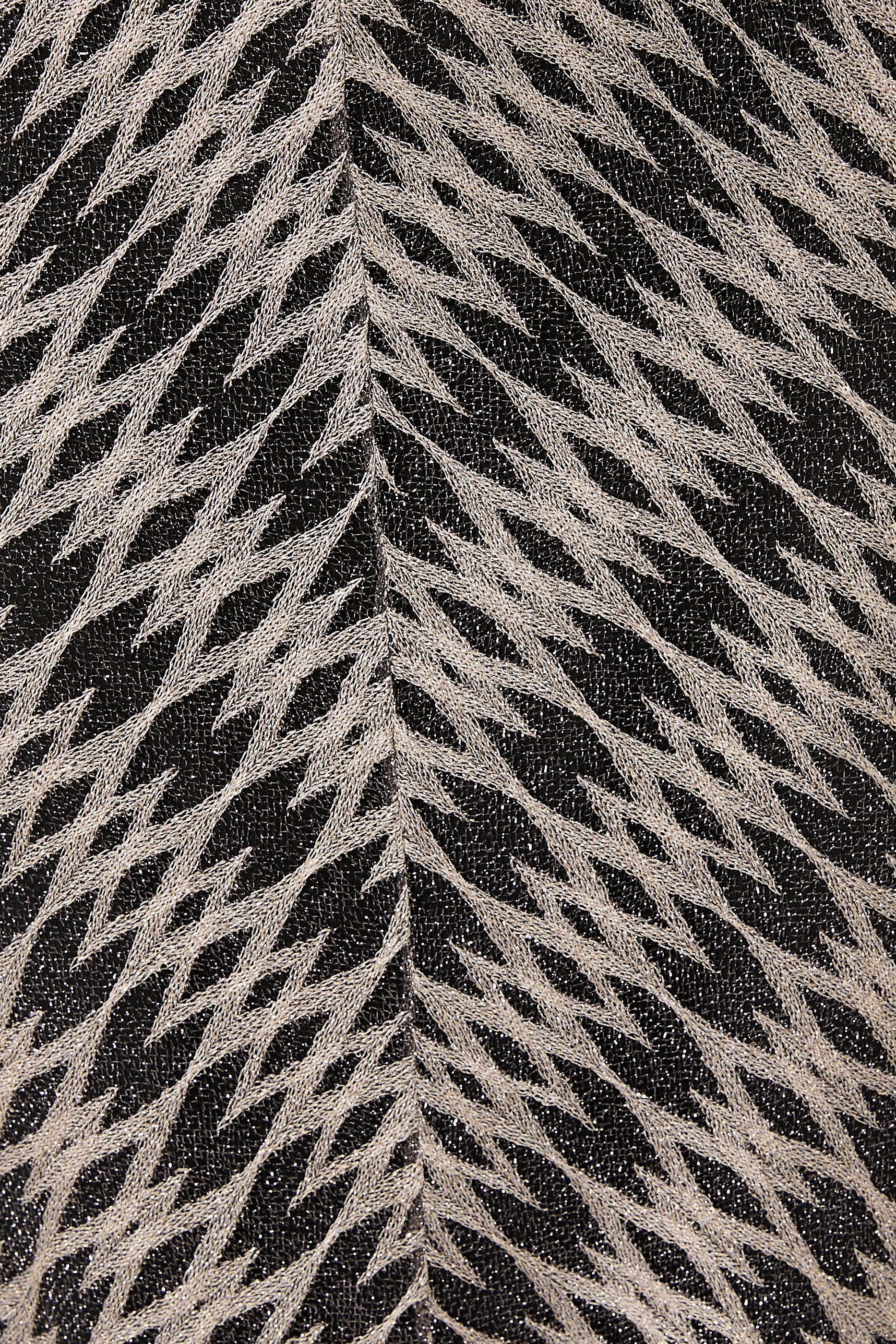 تنورة طويلة بنقشة معينات بارزة الملمس مزيج فيسكوز