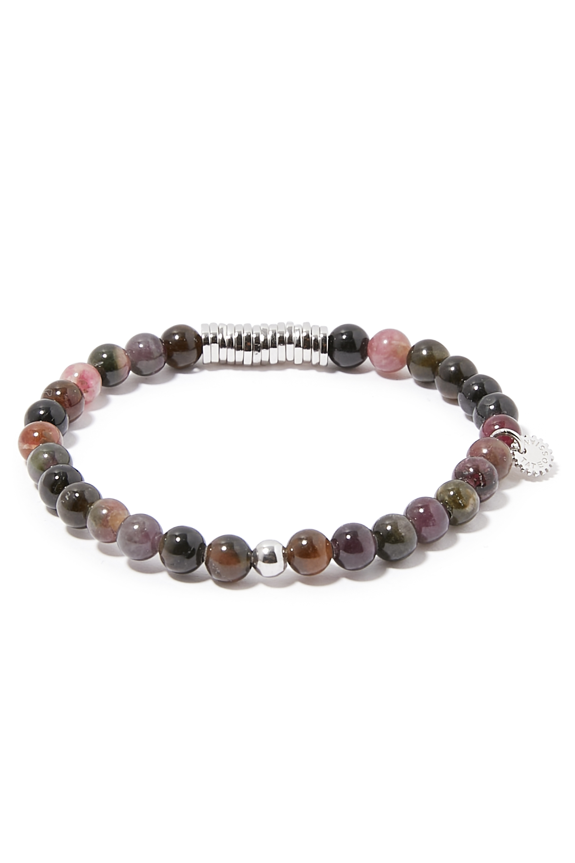 سوار فضة بخرز