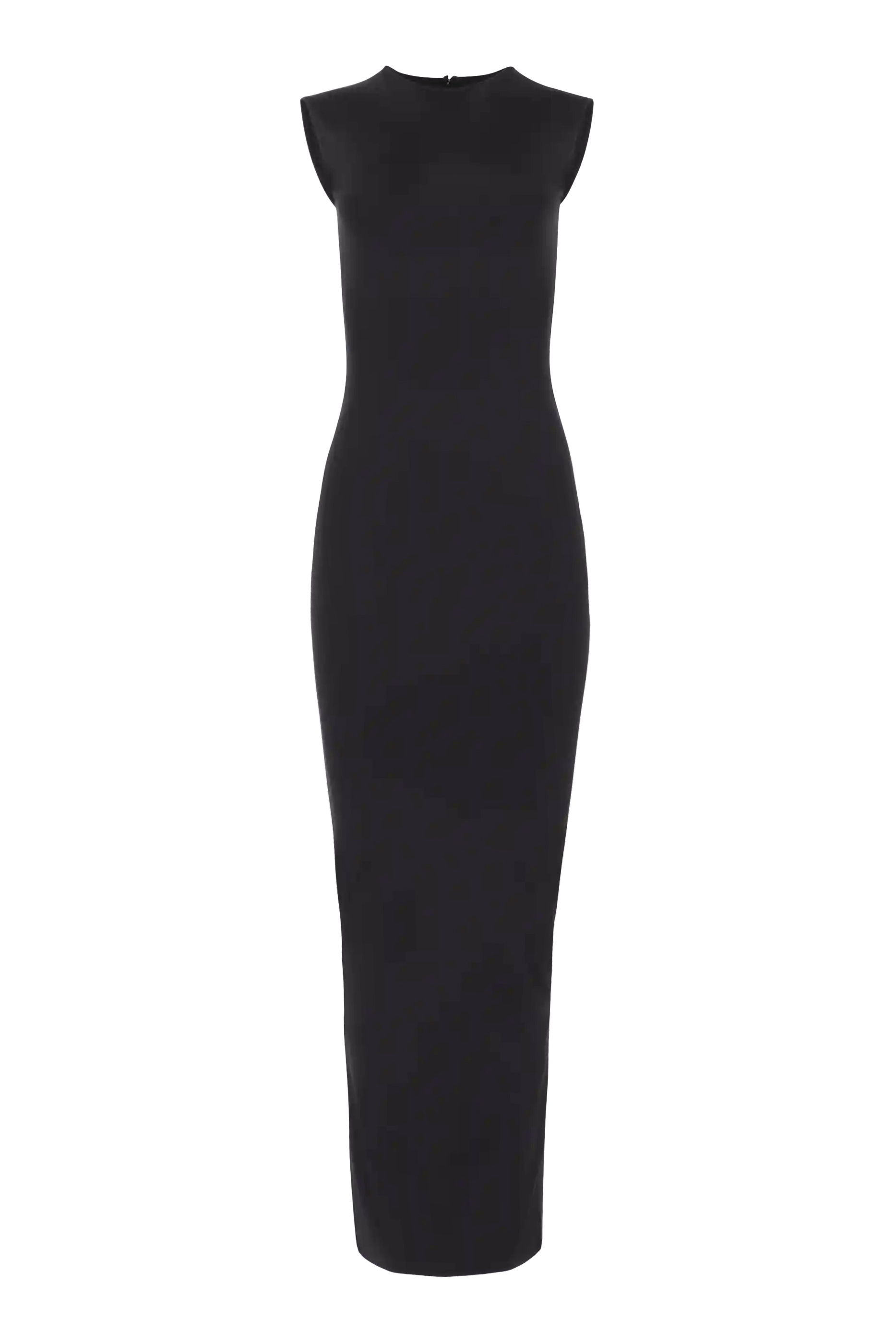 فستان طويل بدون أكمام