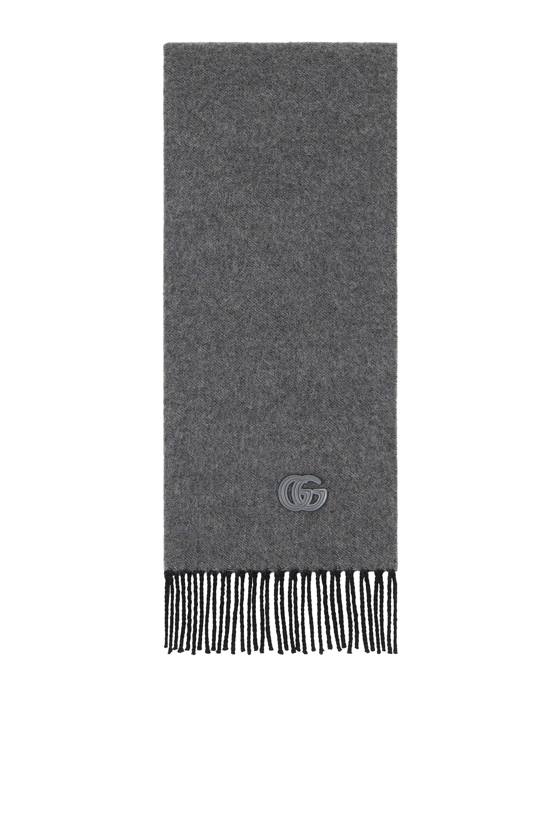 Cashmere Scarf With Patch