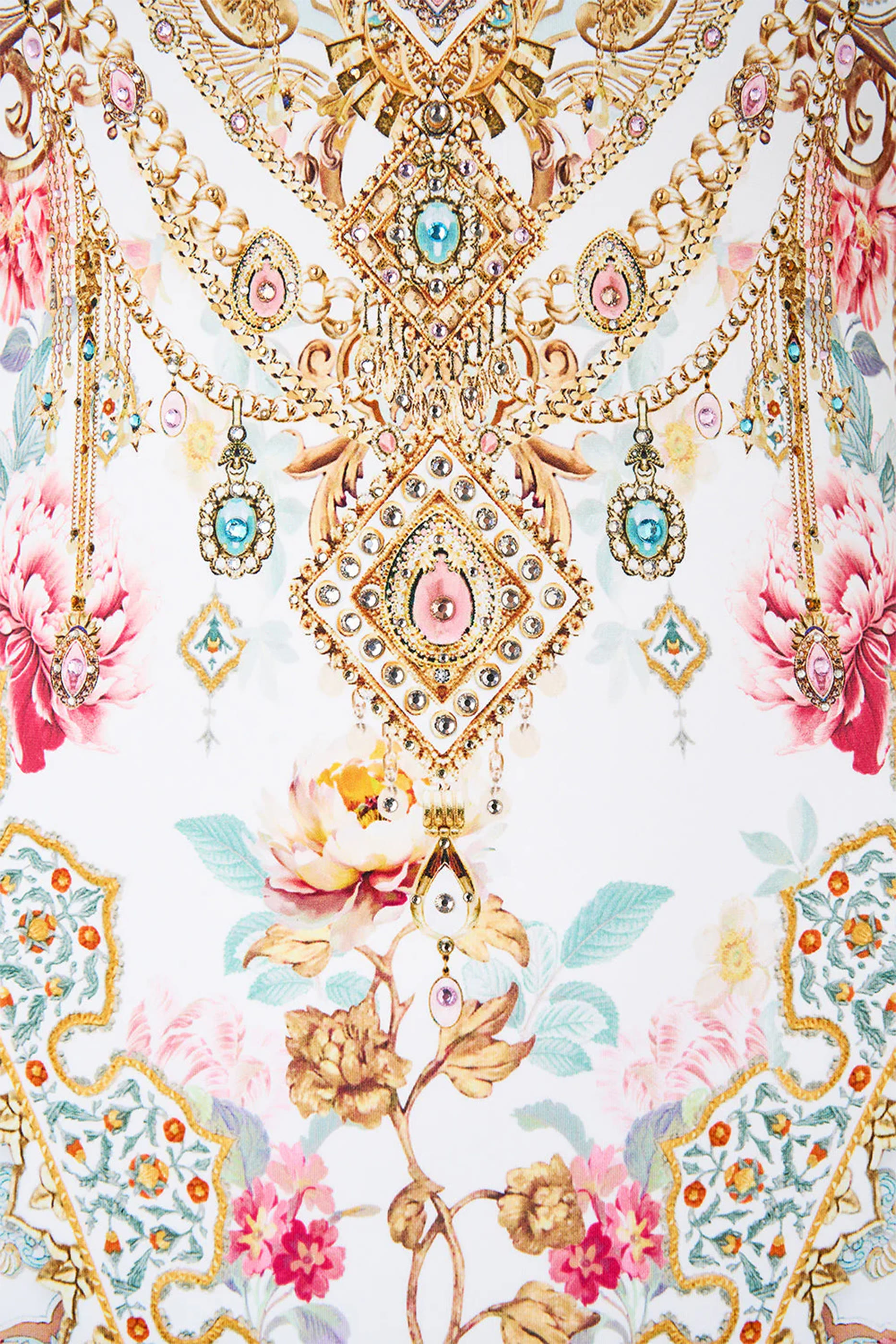 بدلة سباحة أوتومن داينستي بتصميم قطعة واحدة  بياقة قلب وسلك سفلي