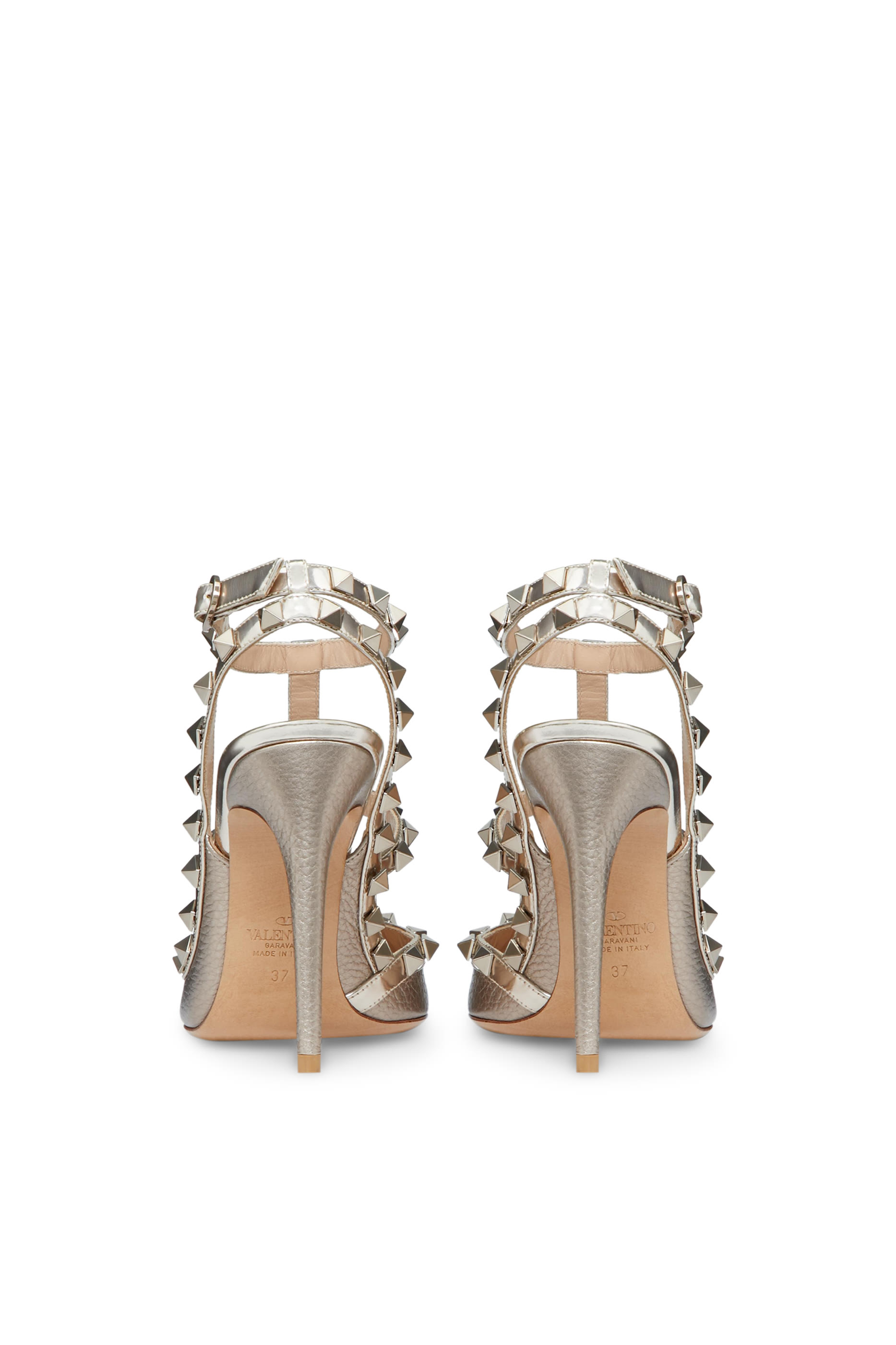 Rockstud Leather 100 Pumps