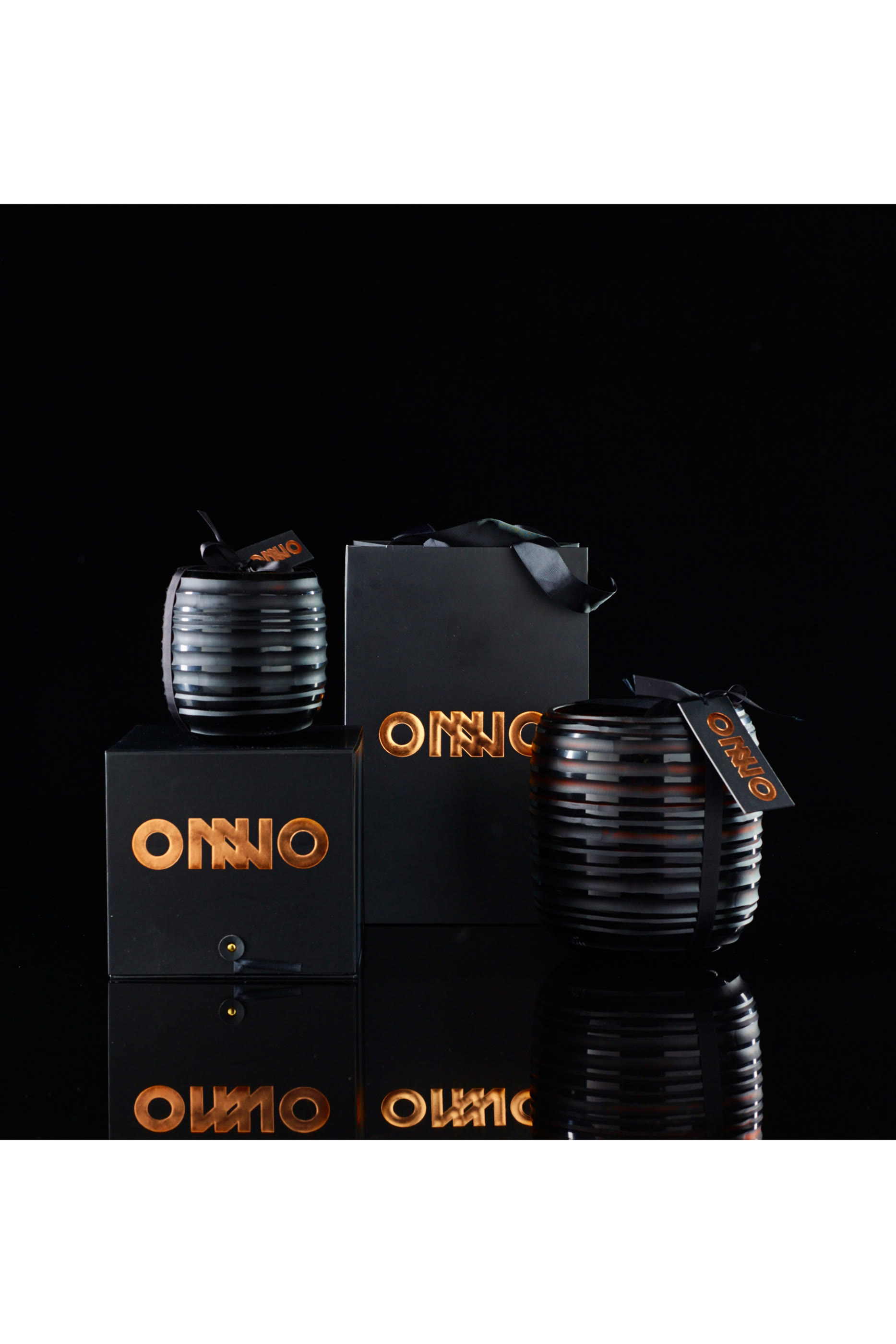 شمعة زنزبار S بنقشات دائرية