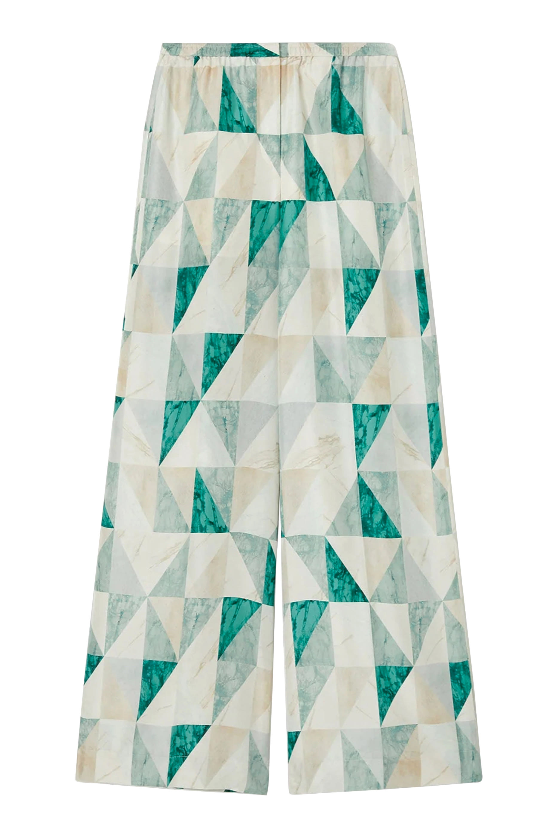 بنطال ثوريبس ماربل بطبعات حرير