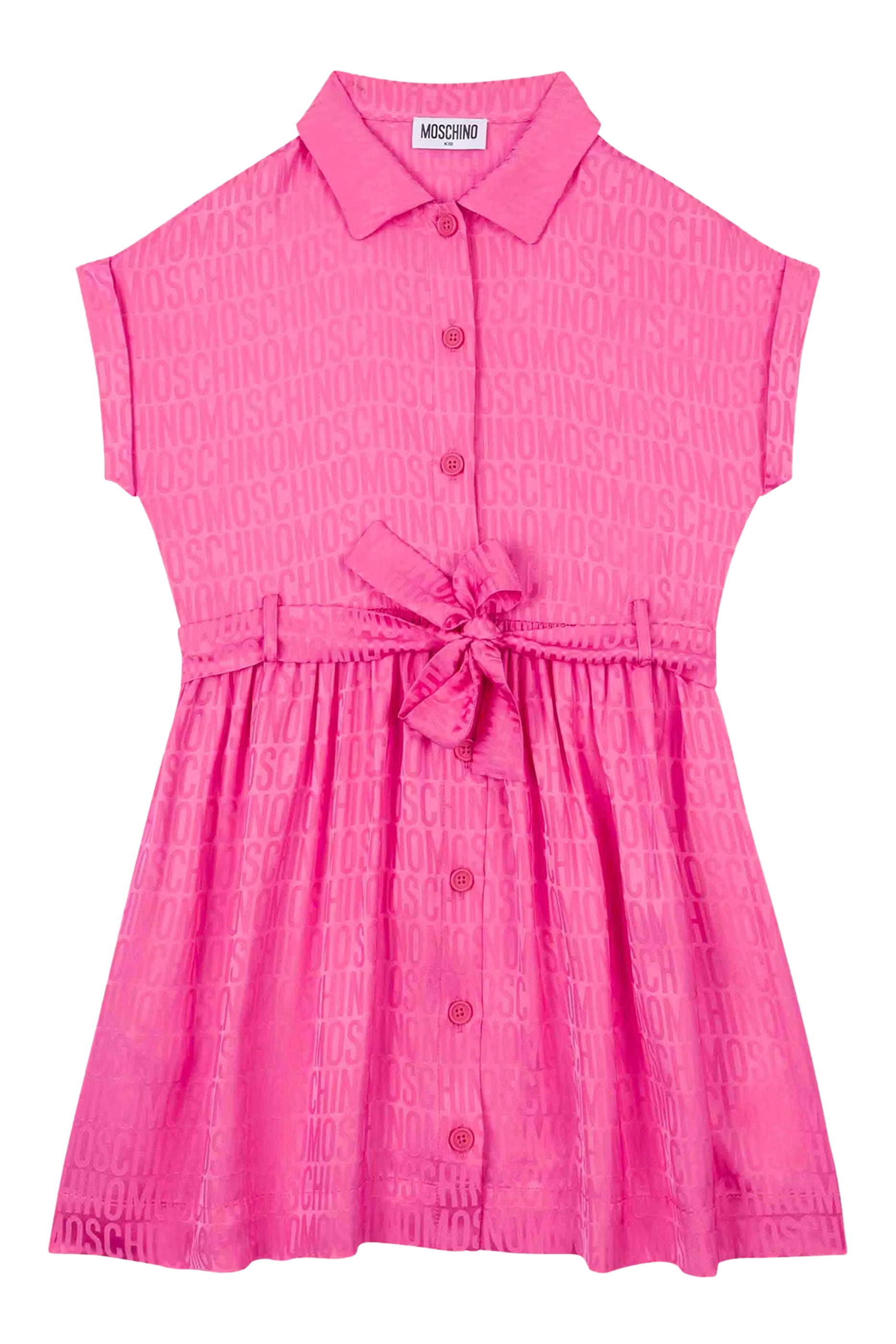 فستان بطبعة شعار الماركة للأطفال