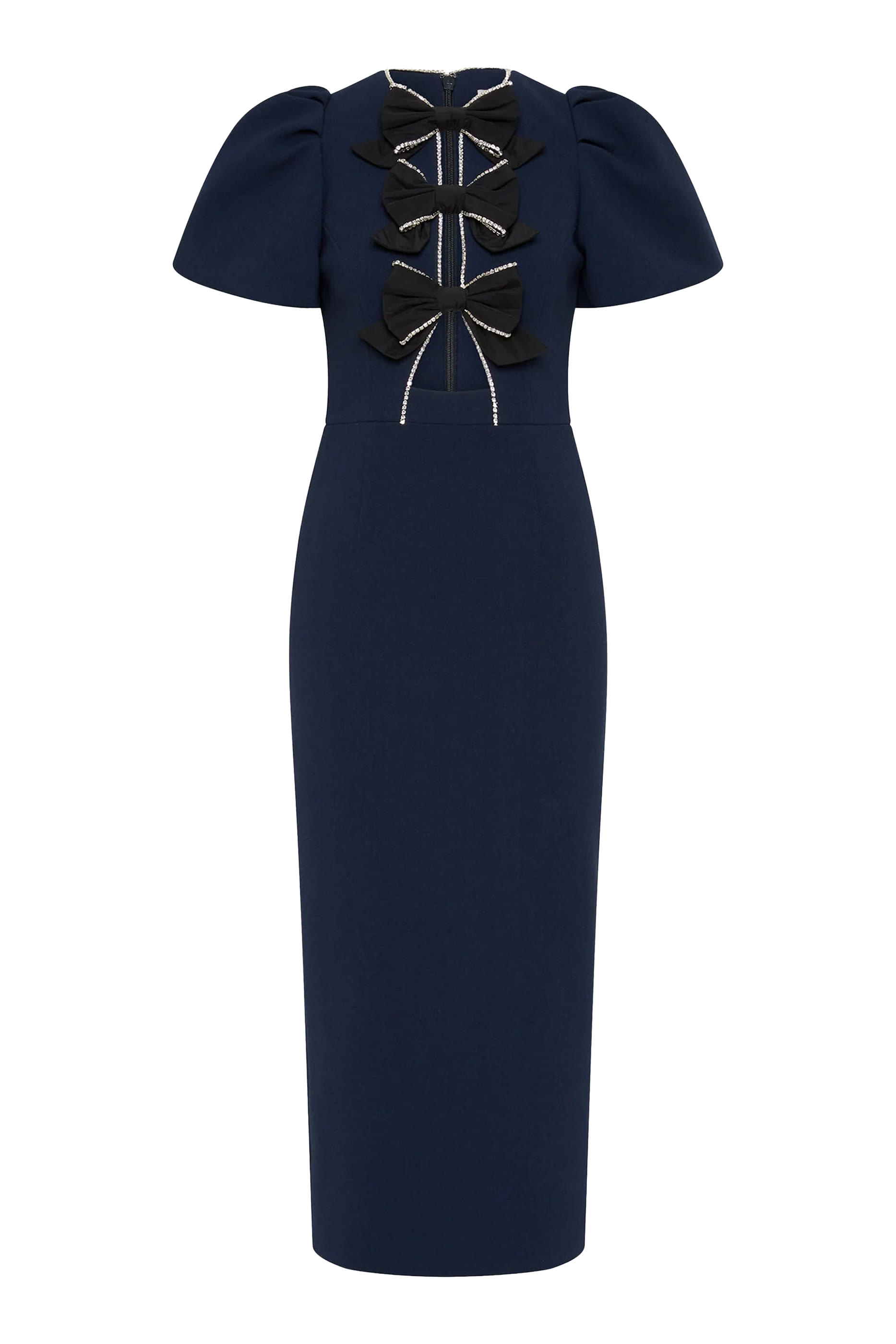 فستان نيمي متوسط الطول