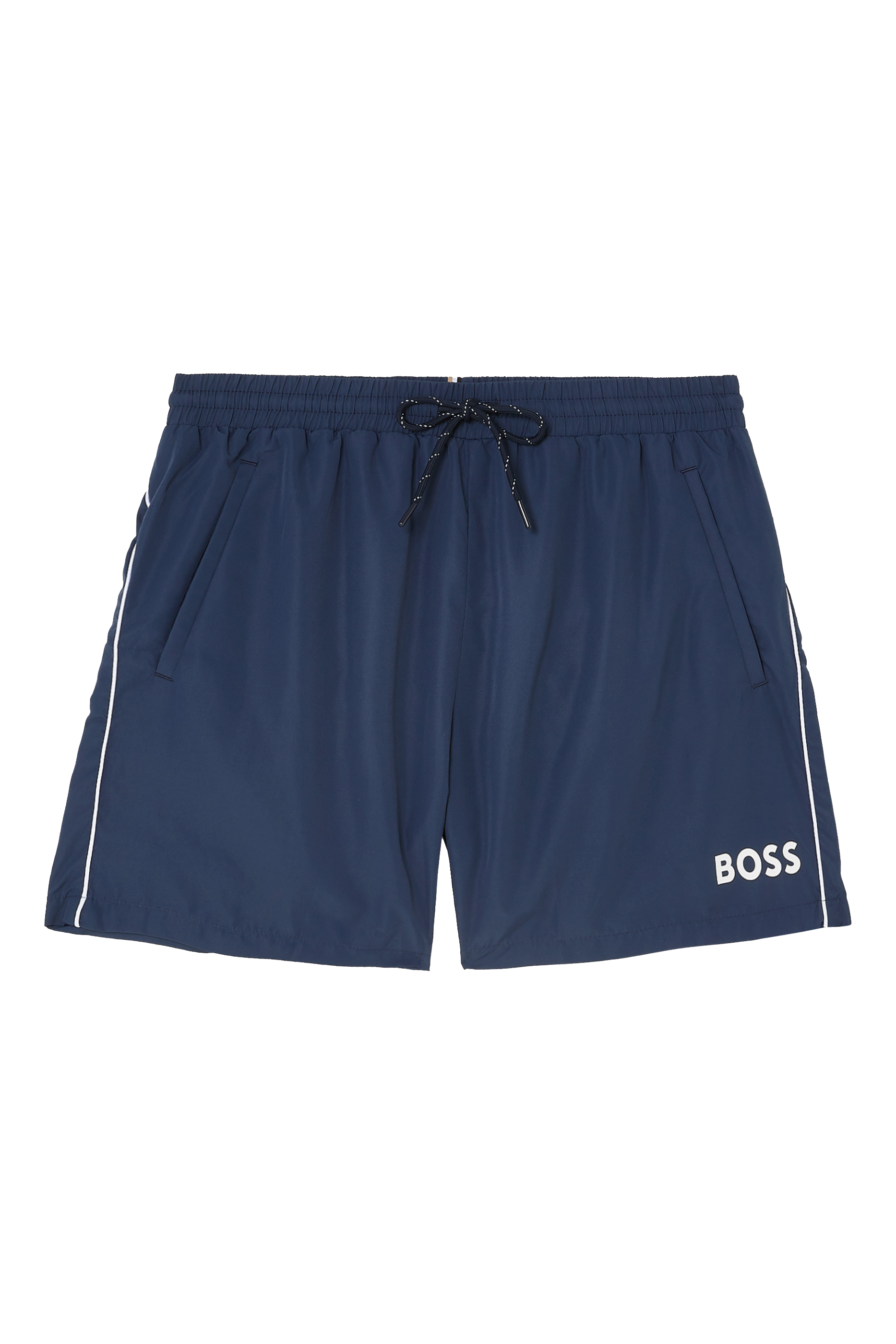 شورت سباحة سريع الجفاف بشعار الماركة