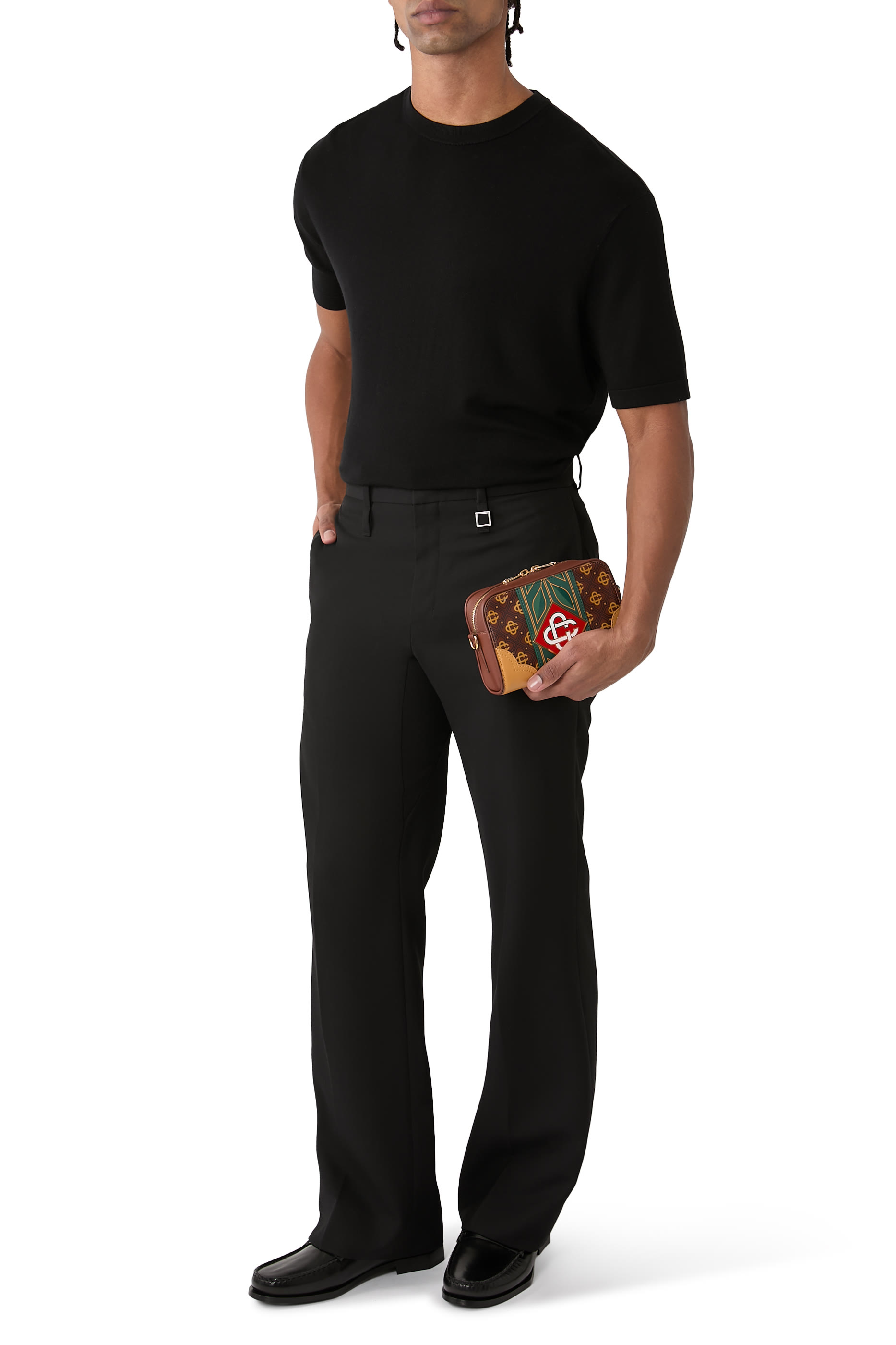 حذاء سهل الارتداء جلد