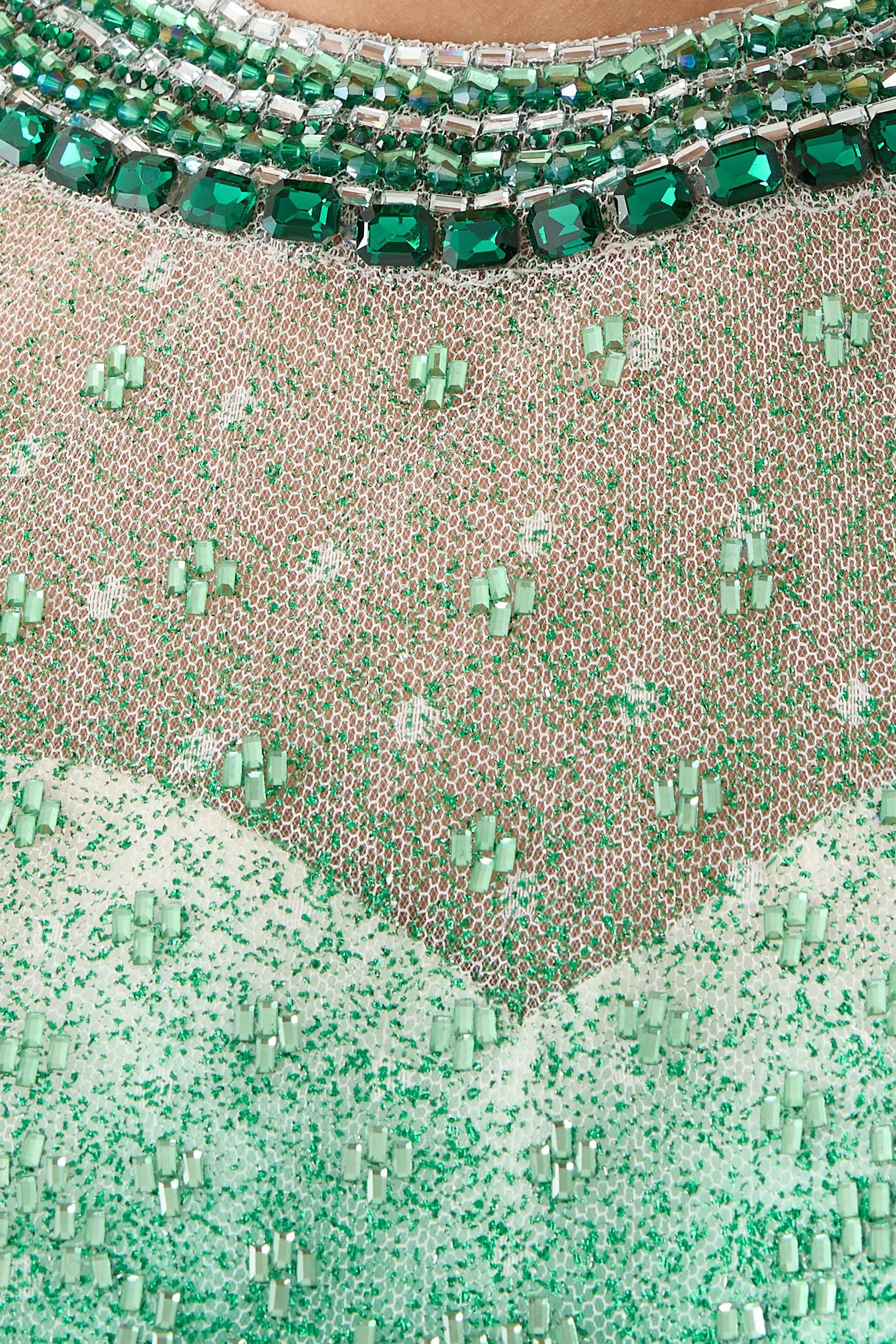 فستان غاردينت مرصع بكريستال