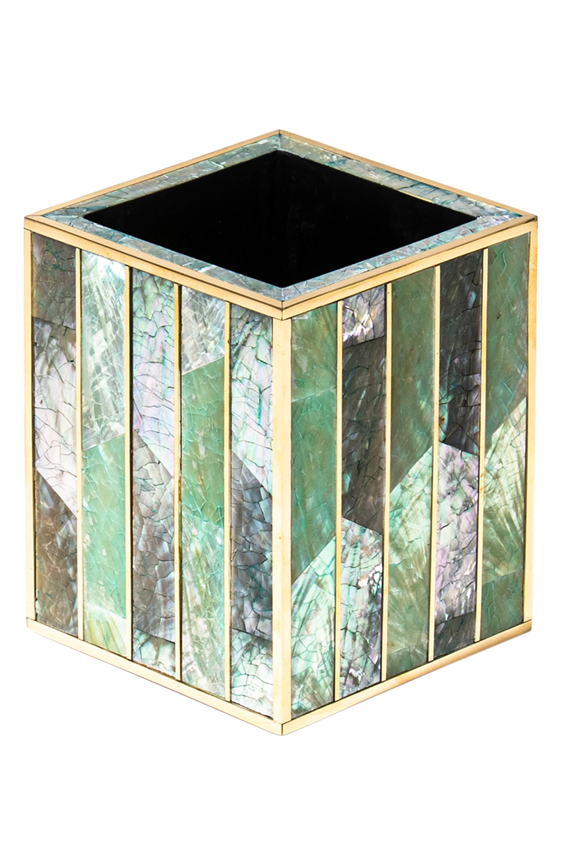 Crackled Abalone Shell Tumbler