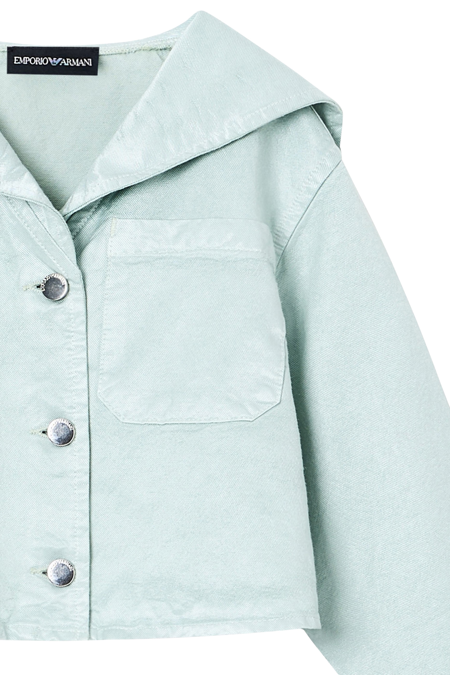 جاكيت بشعار الماركة للأطفال