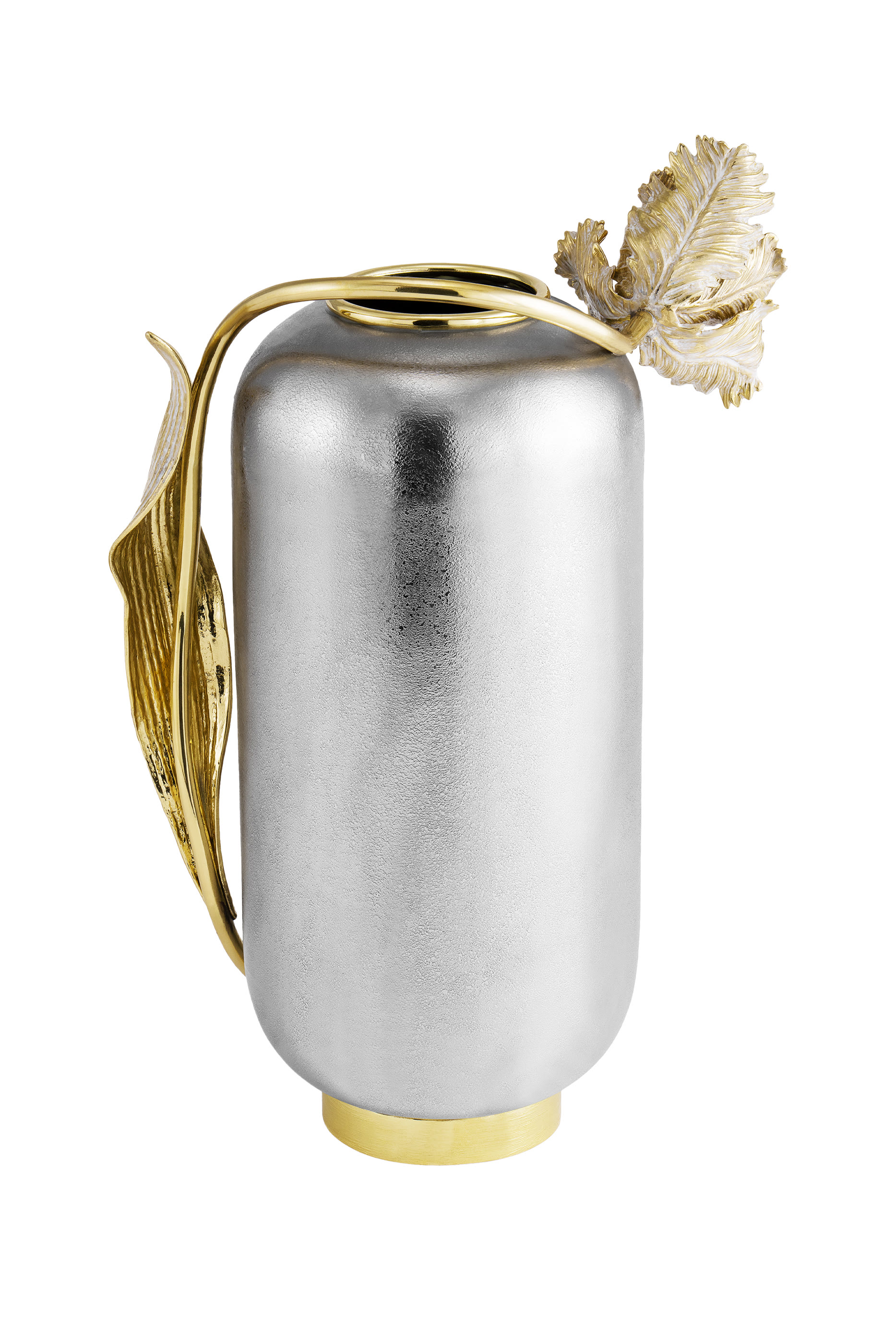 مزهرية مزينة بالتوليب