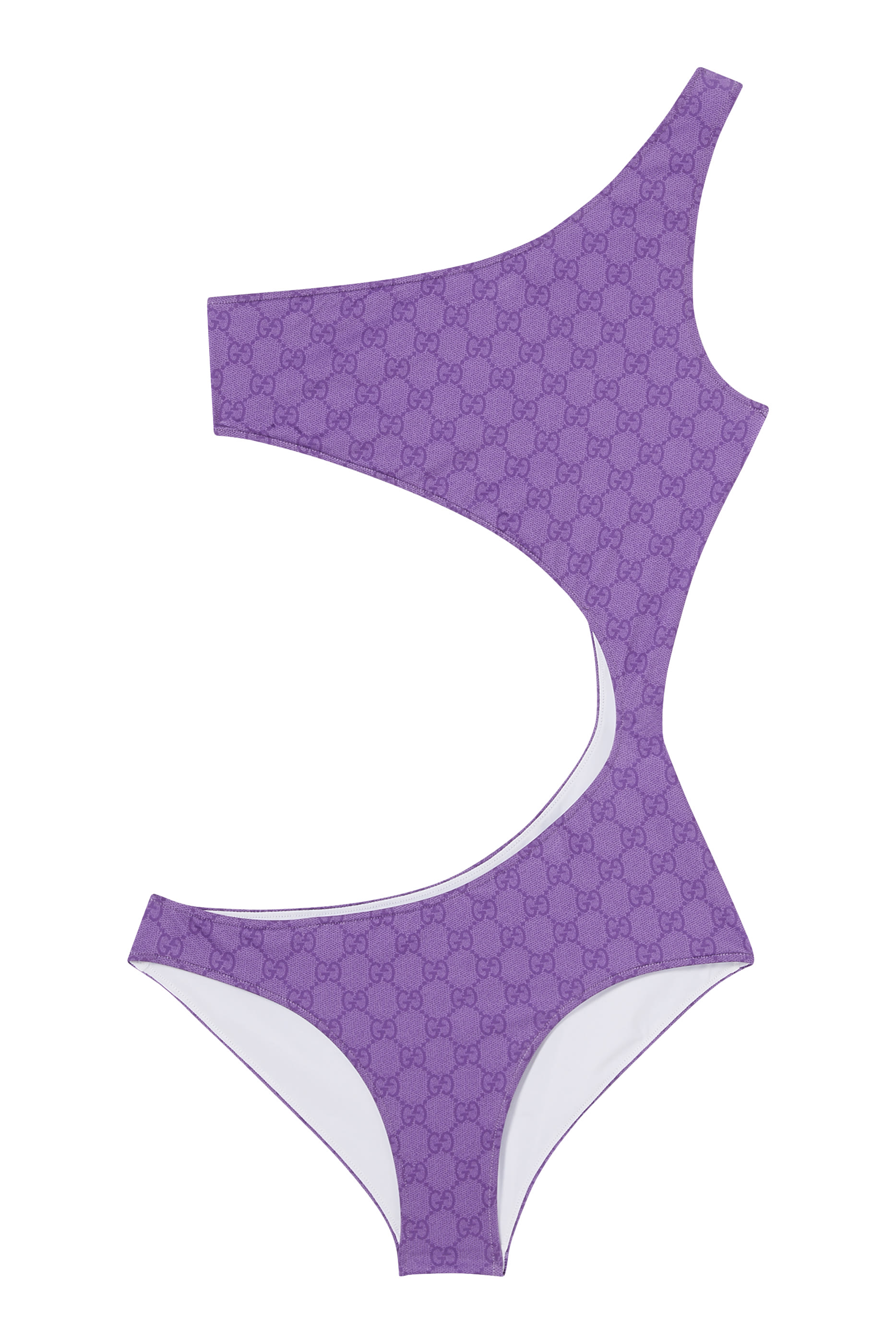 بدلة سباحة بنقشة حرفي شعار الماركة جيرسيه مطاطي