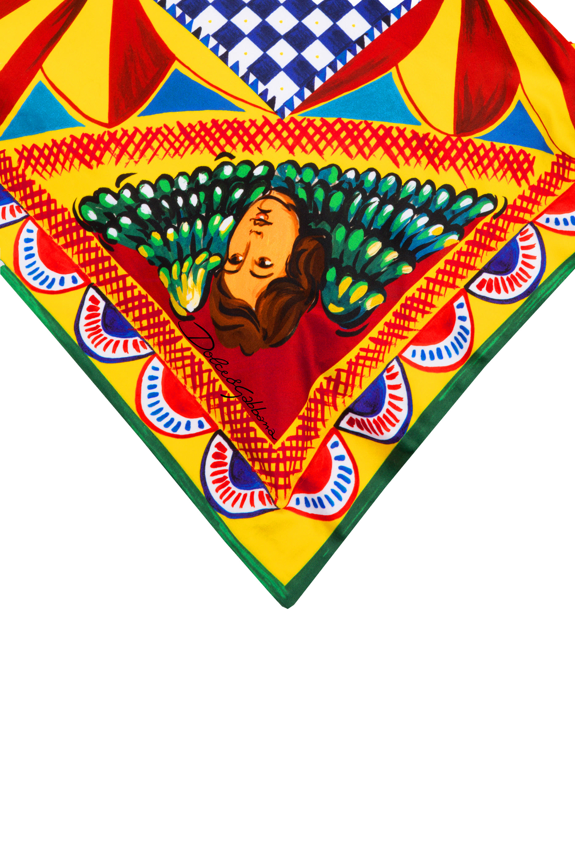 وسادة كاريتو ويذ غرين متوسطة قطن داتشيس