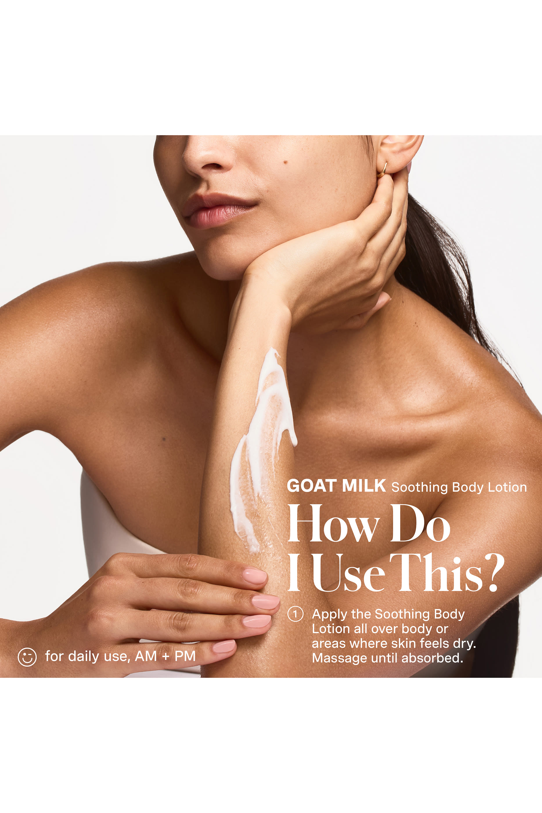 مجموعة هدايا بحليب الماعز للبشرة المتعبة بإصدار للكريسماس