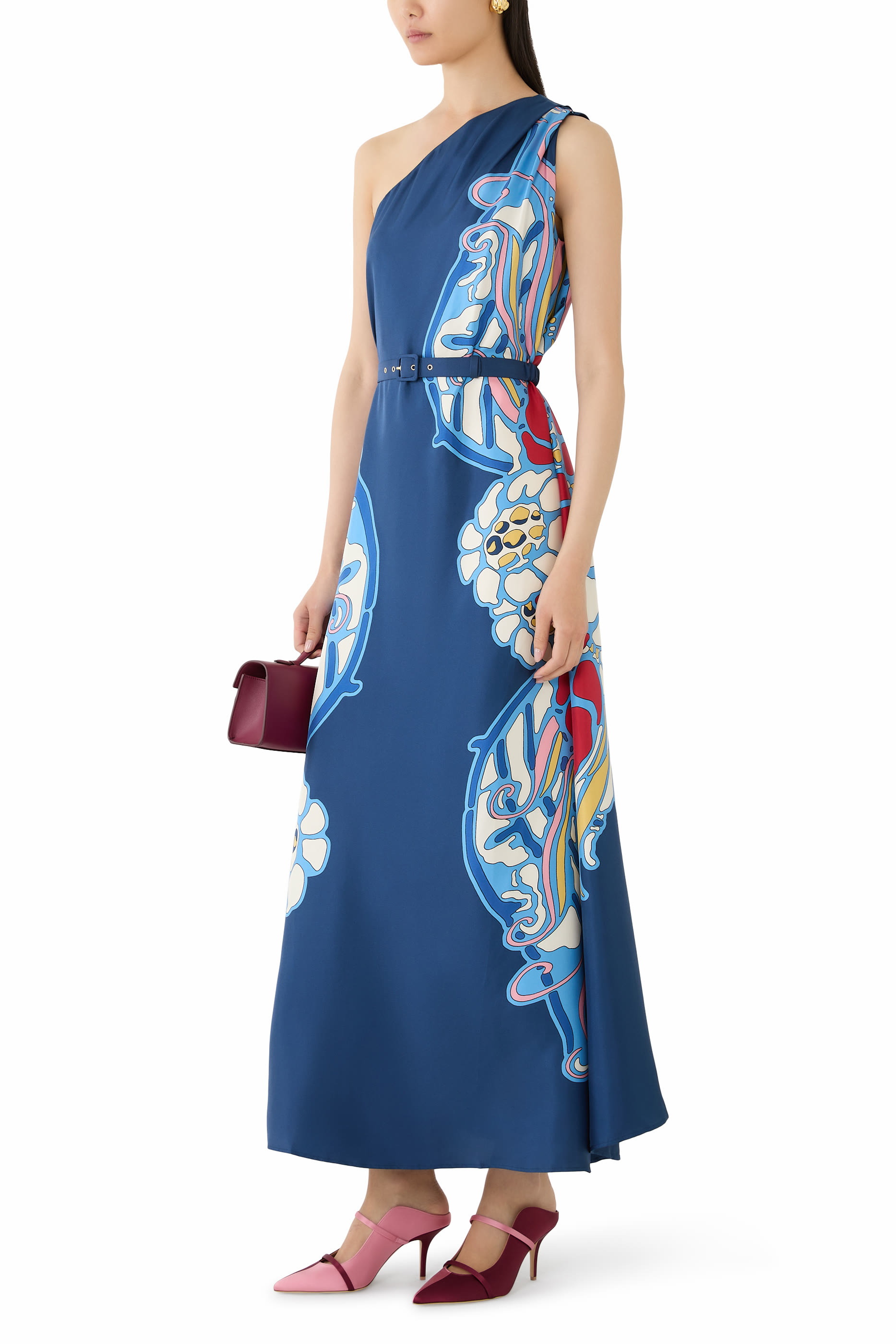 حذاء مورين 70 بمقدمة مدببة مفتوح من الخلف