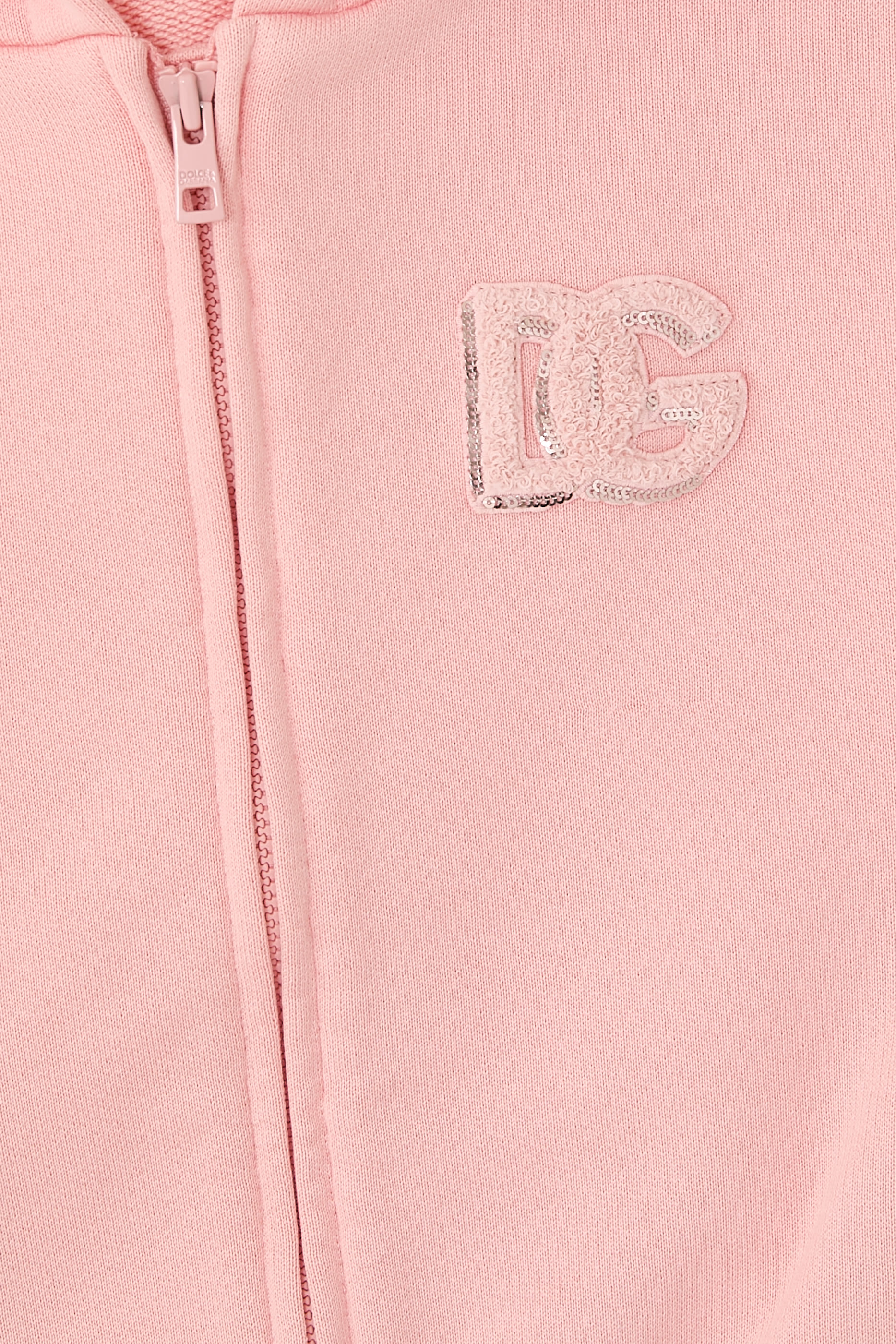 هودي برقعة بشعار حرفي الماركة صوف للأطفال