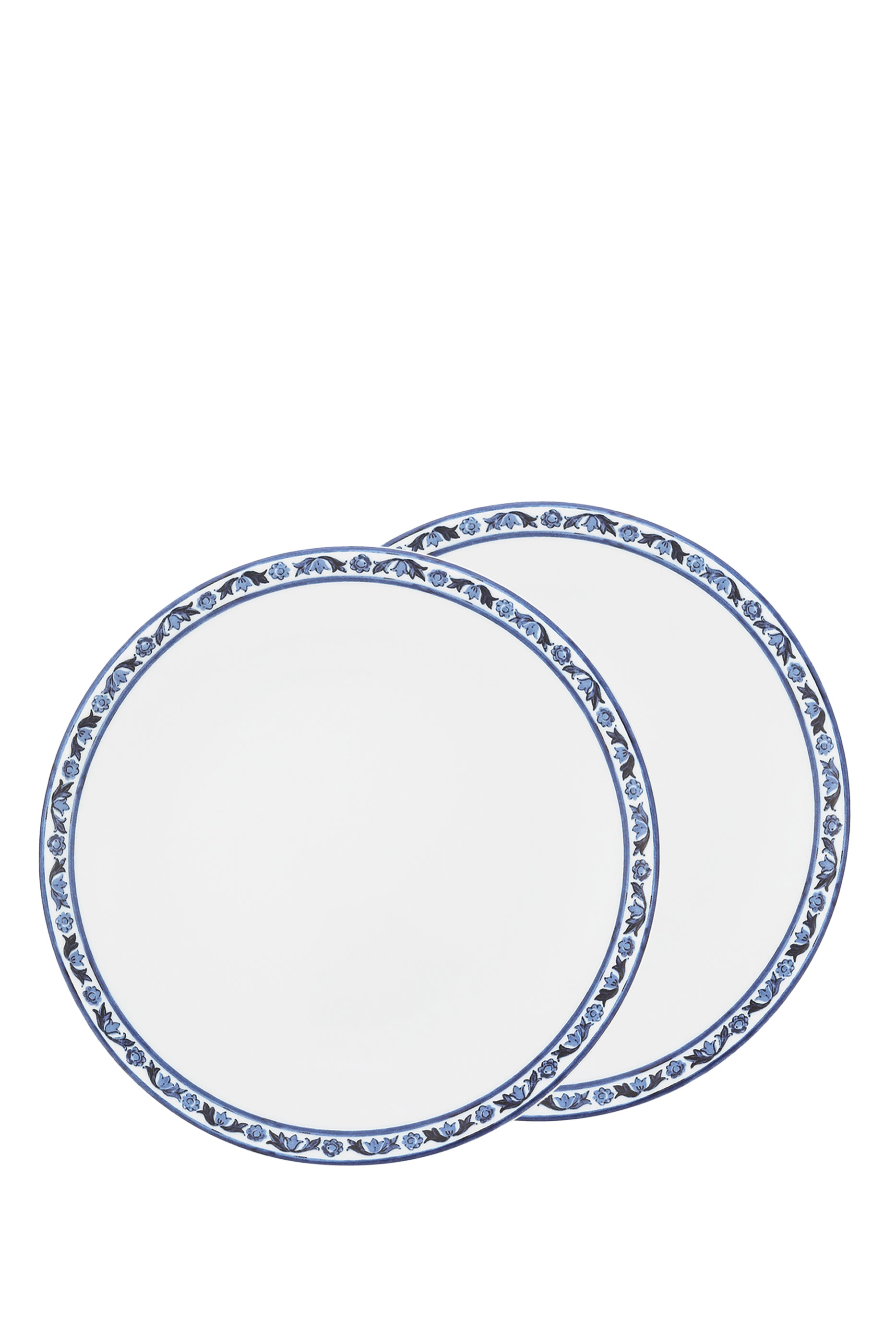 طقم أطباق حلويات بلو ميديتيرانيو، قطعتين