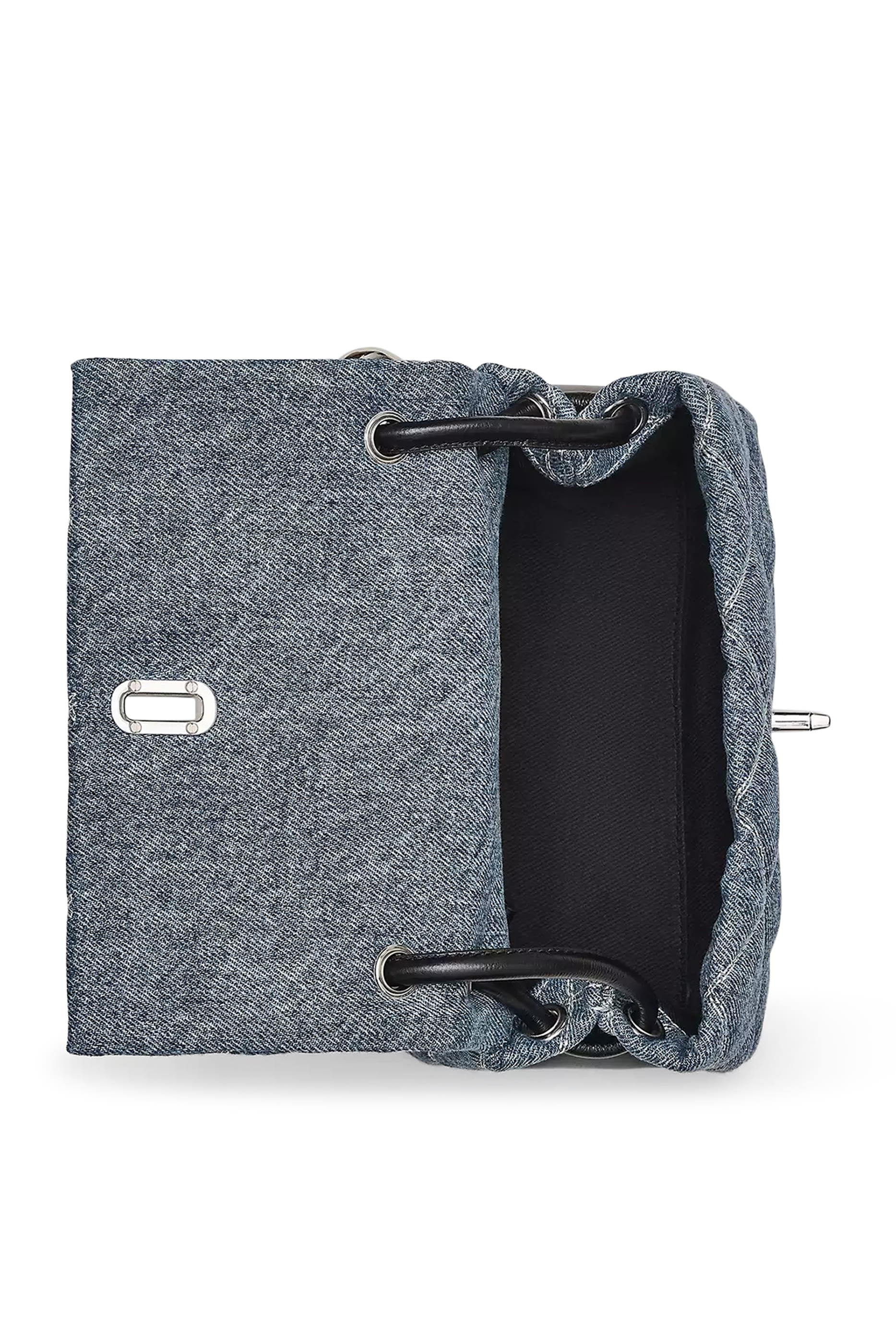 حقيبة كتف ذا سناب شوت بحمالة قابلة للتعديل دنيم مبطن